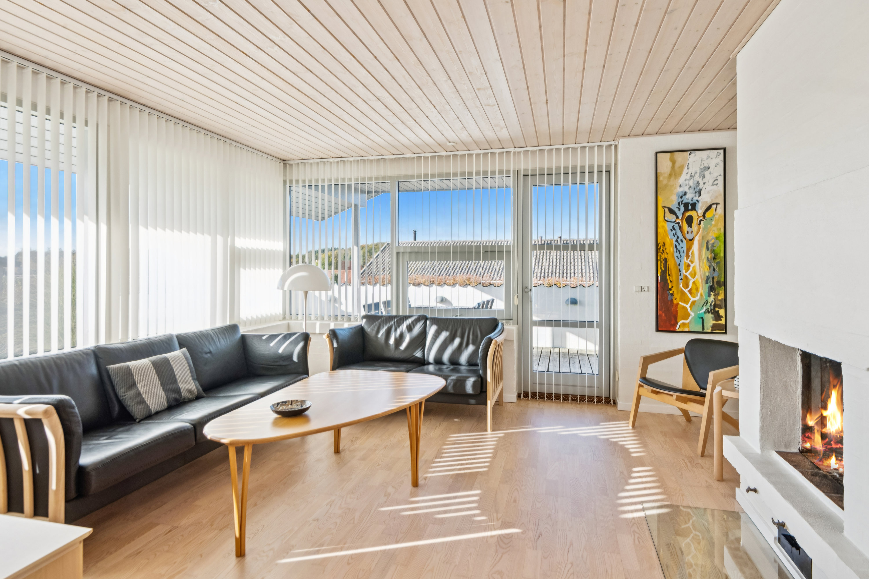 Fremhævet stue billede i fuldskærmstilstand. Billede af Degnevang 11, Øster Hornum, 9530 Støvring