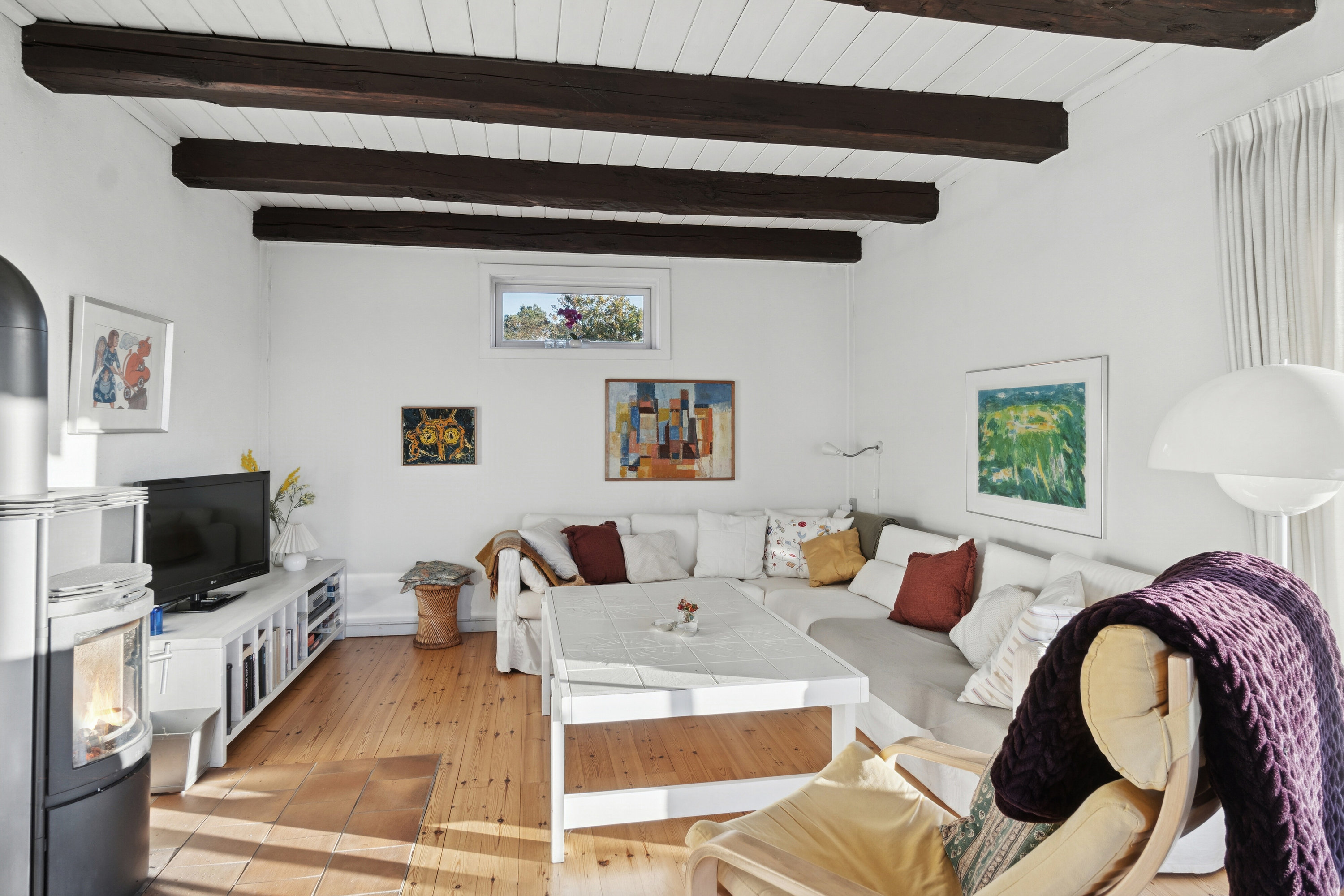 Fremhævet stue billede i fuldskærmstilstand. Billede af Vestre Skovlyvej 69, Overby Lyng, 4583 Sjællands Odde