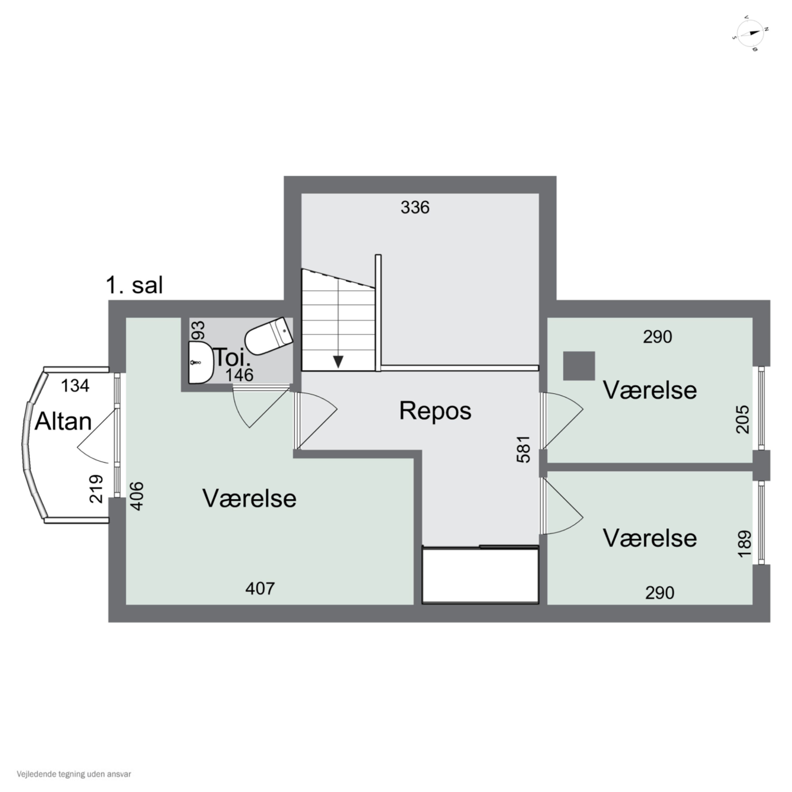 Plantegninger billede af Vestre Skovlyvej 69, Overby Lyng, 4583 Sjællands Odde