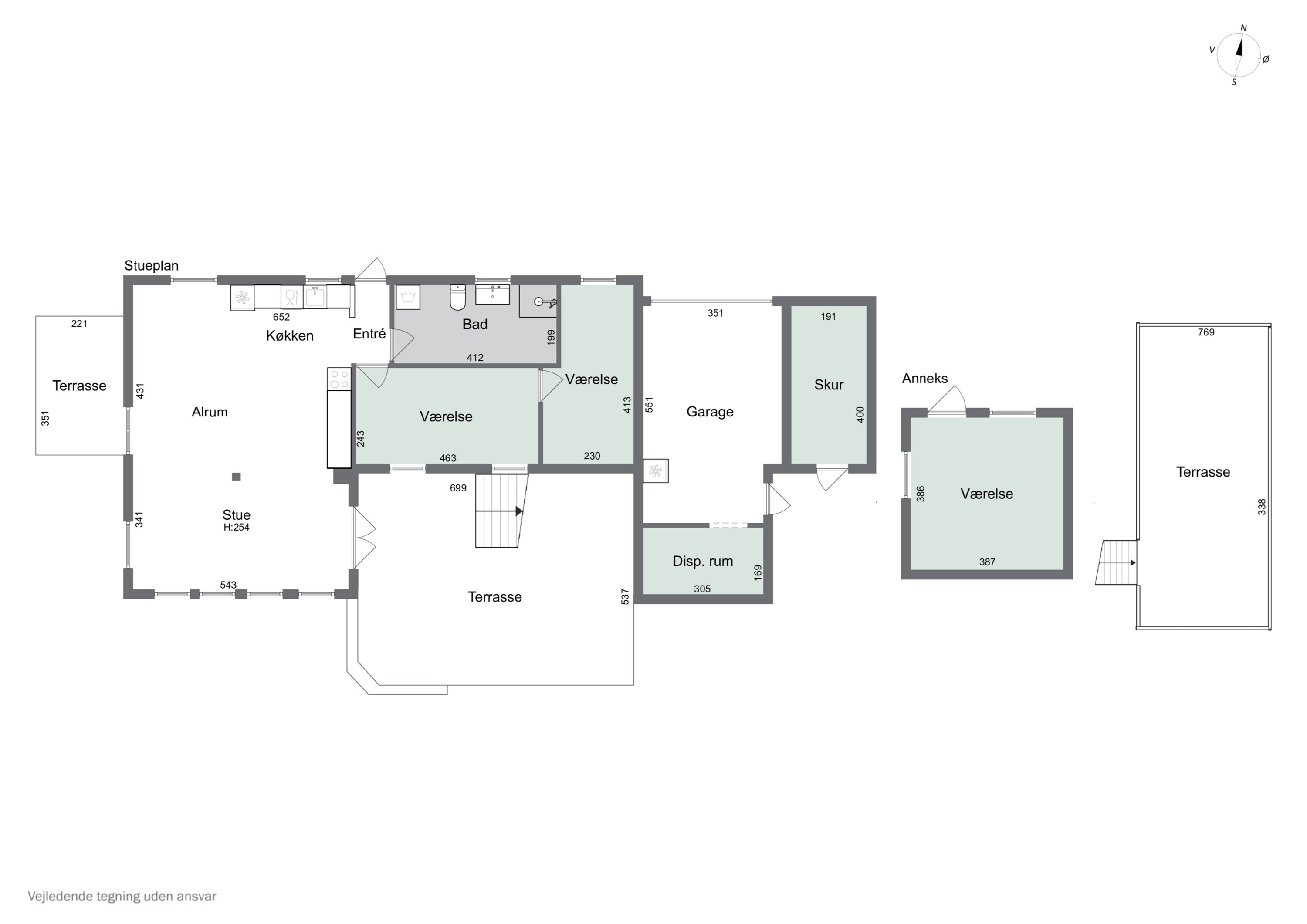 Plantegninger billede af Digeager 1, Overby Lyng, 4583 Sjællands Odde