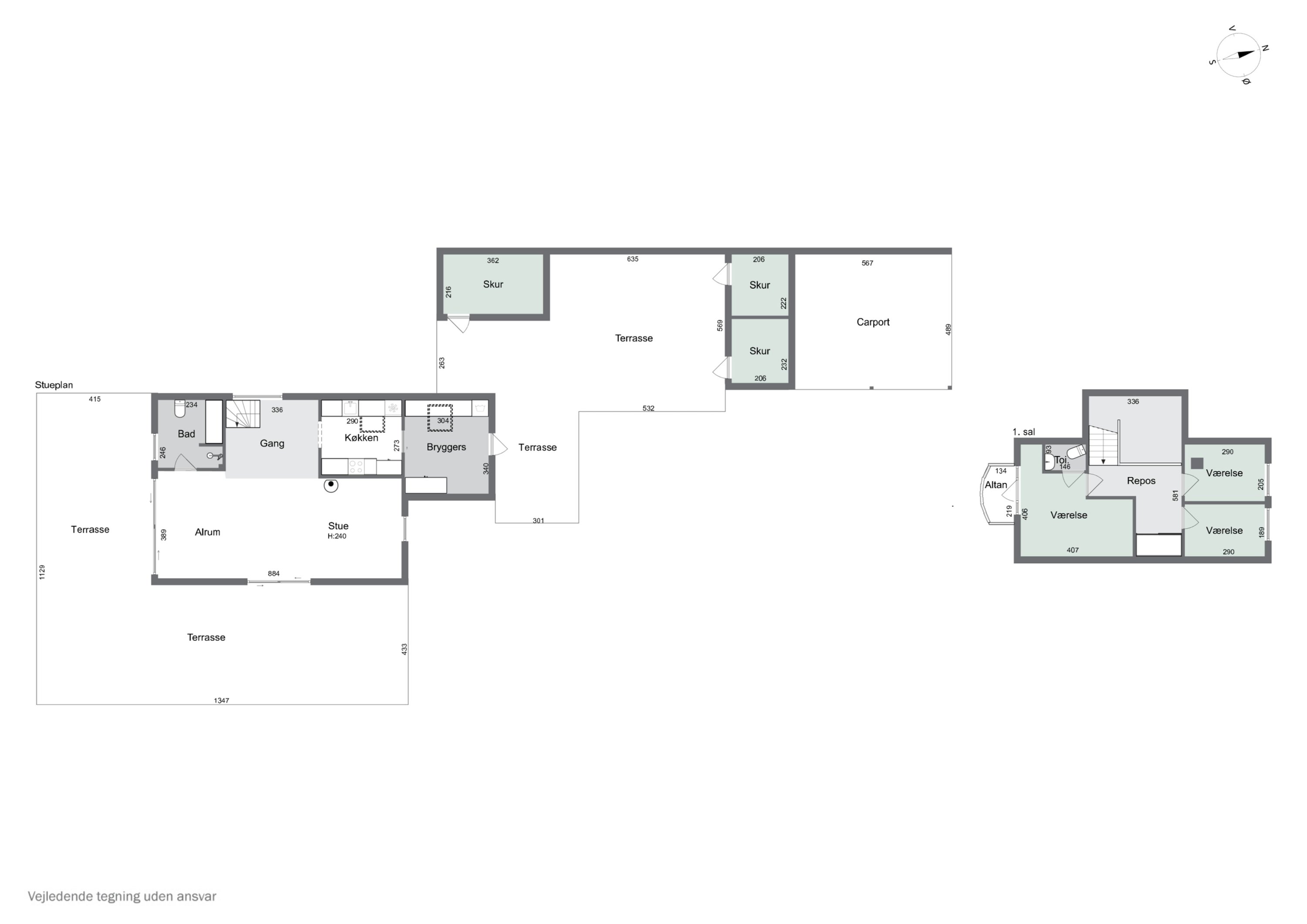 Plantegninger billede af Vestre Skovlyvej 69, Overby Lyng, 4583 Sjællands Odde