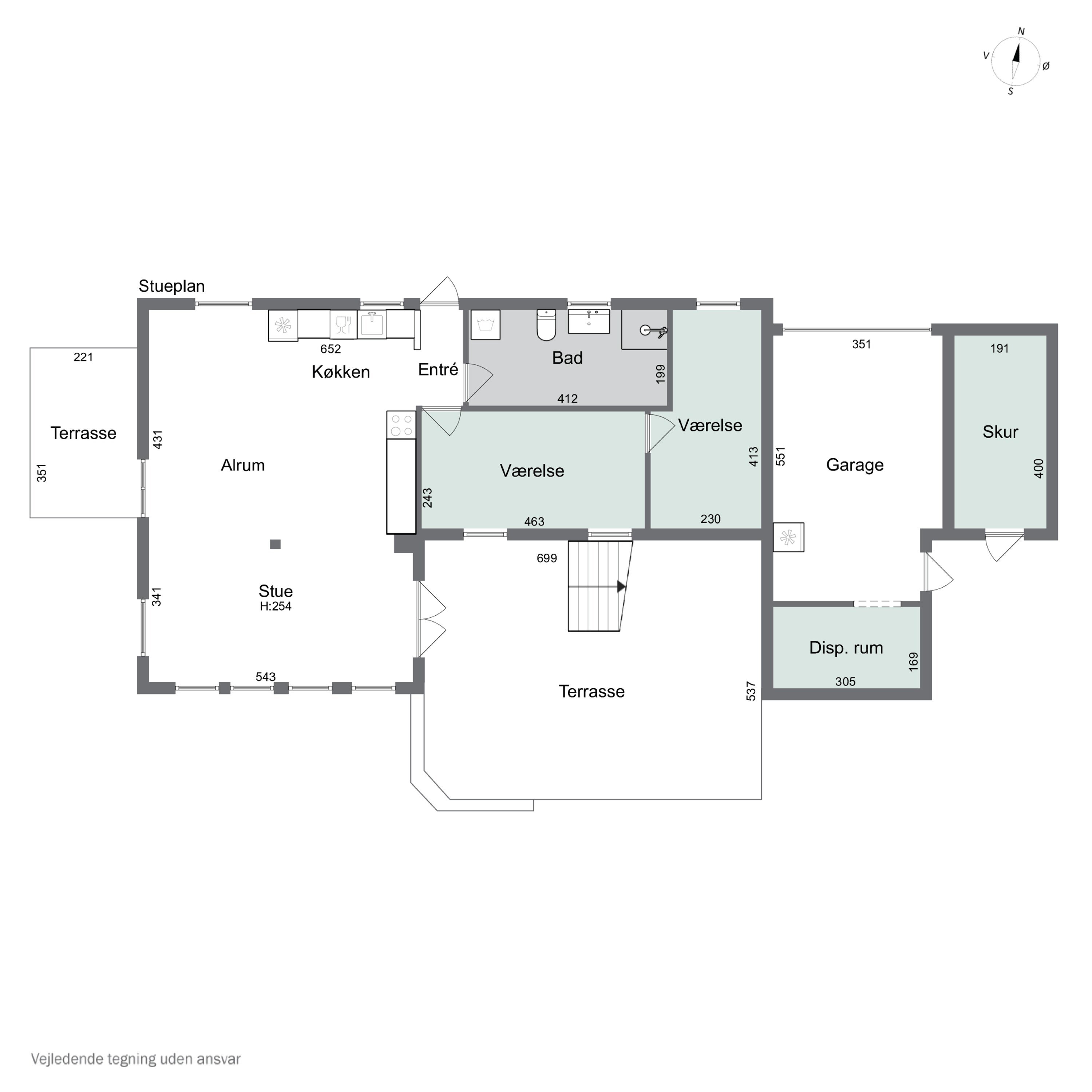 Plantegninger billede af Digeager 1, Overby Lyng, 4583 Sjællands Odde