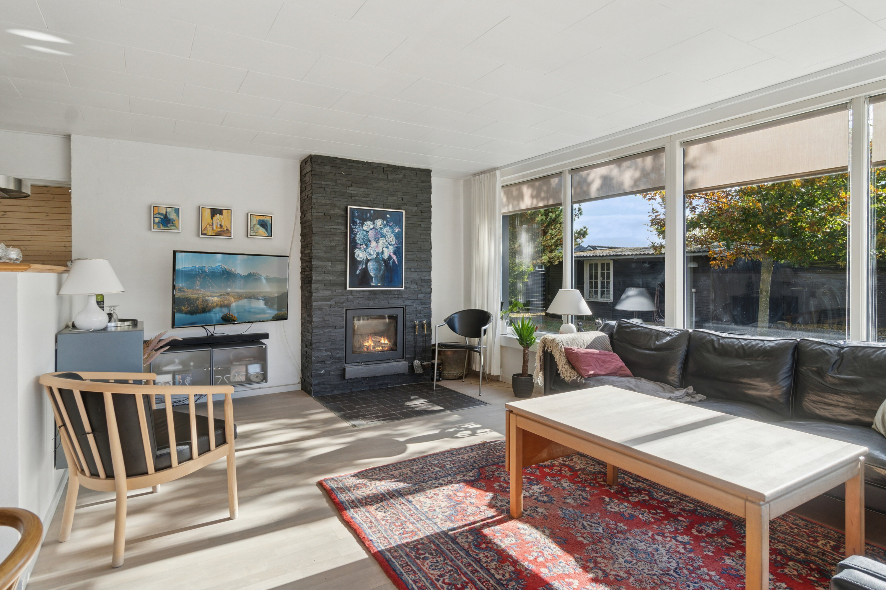 Miniaturebillede 2: stue. Billede af Gyldenrisvej 8, Kirke Stillinge, 4200 Slagelse