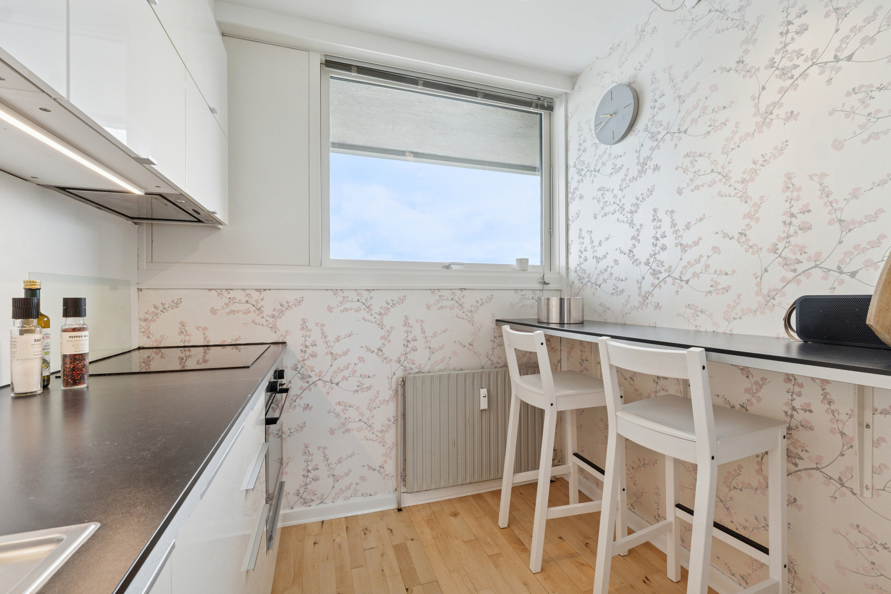 Fremhævet køkken billede i fuldskærmstilstand. Billede af Grøfthøjparken 159, 5. tv., 8260 Viby J