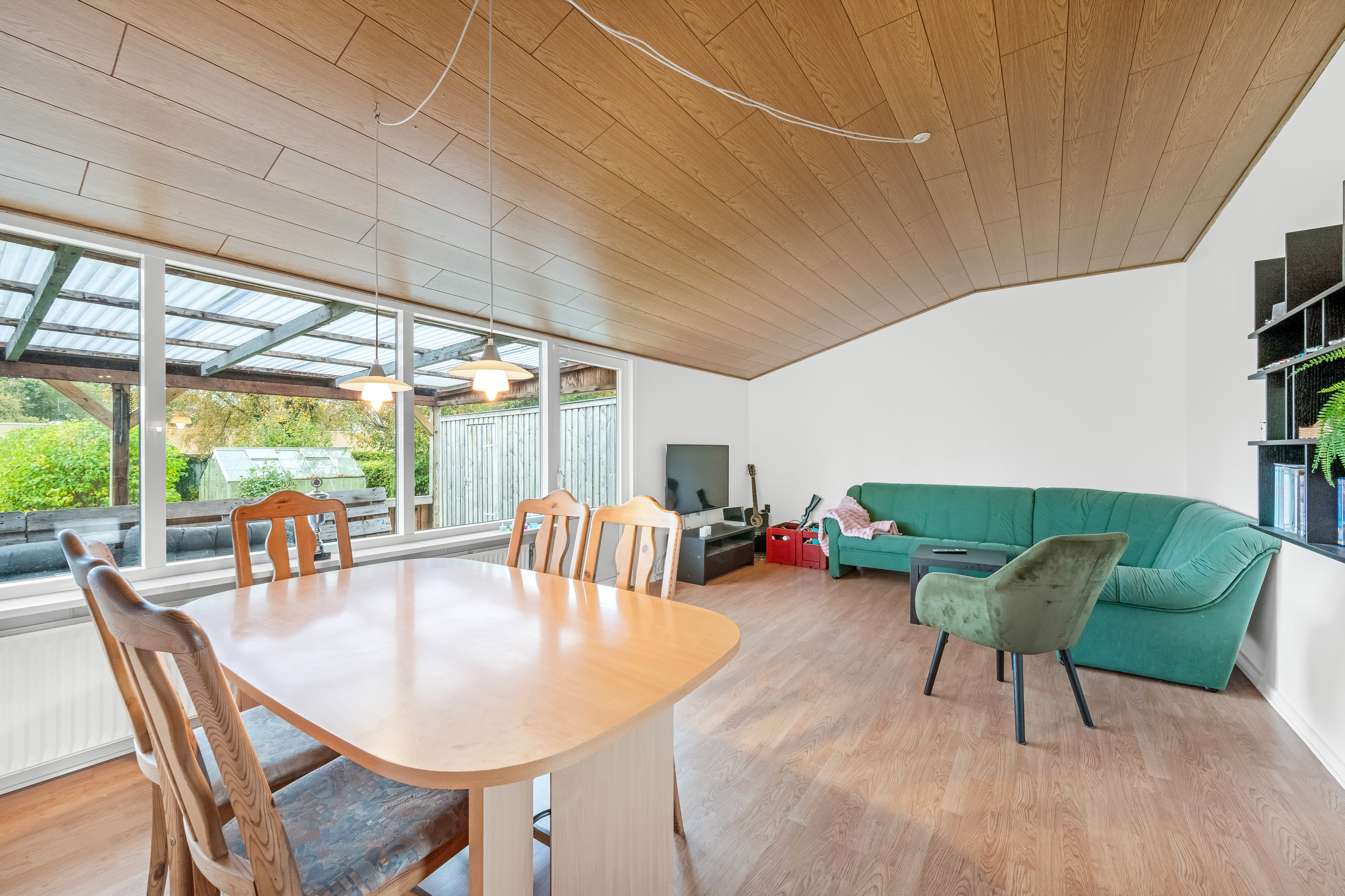 Fremhævet stue billede i fuldskærmstilstand. Billede af Baunbækvej 9, 6880 Tarm