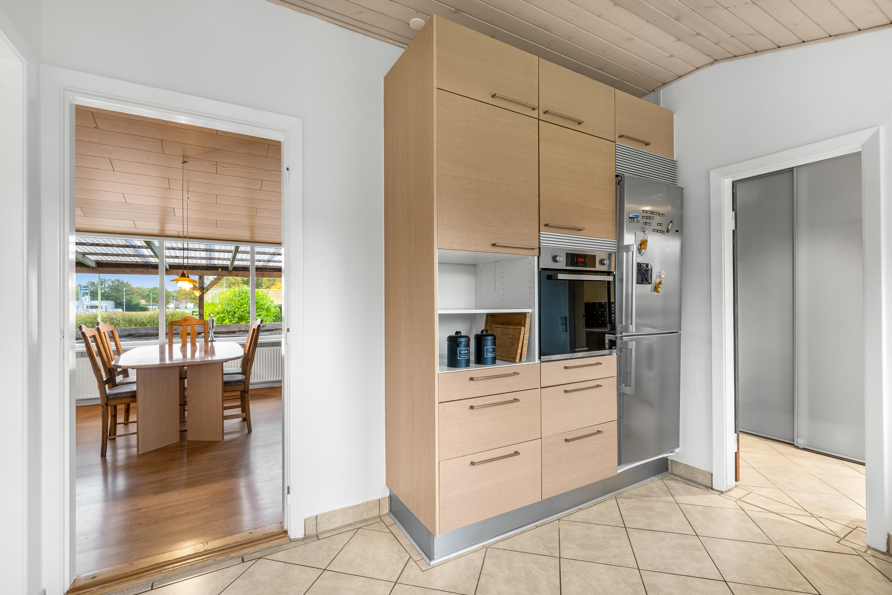 Fremhævet køkken billede i fuldskærmstilstand. Billede af Baunbækvej 9, 6880 Tarm