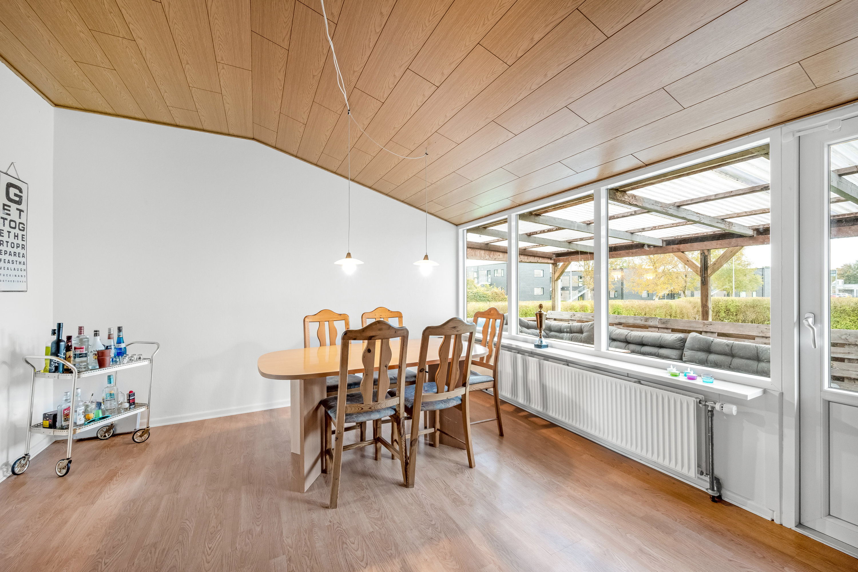 Fremhævet stue billede i fuldskærmstilstand. Billede af Baunbækvej 9, 6880 Tarm