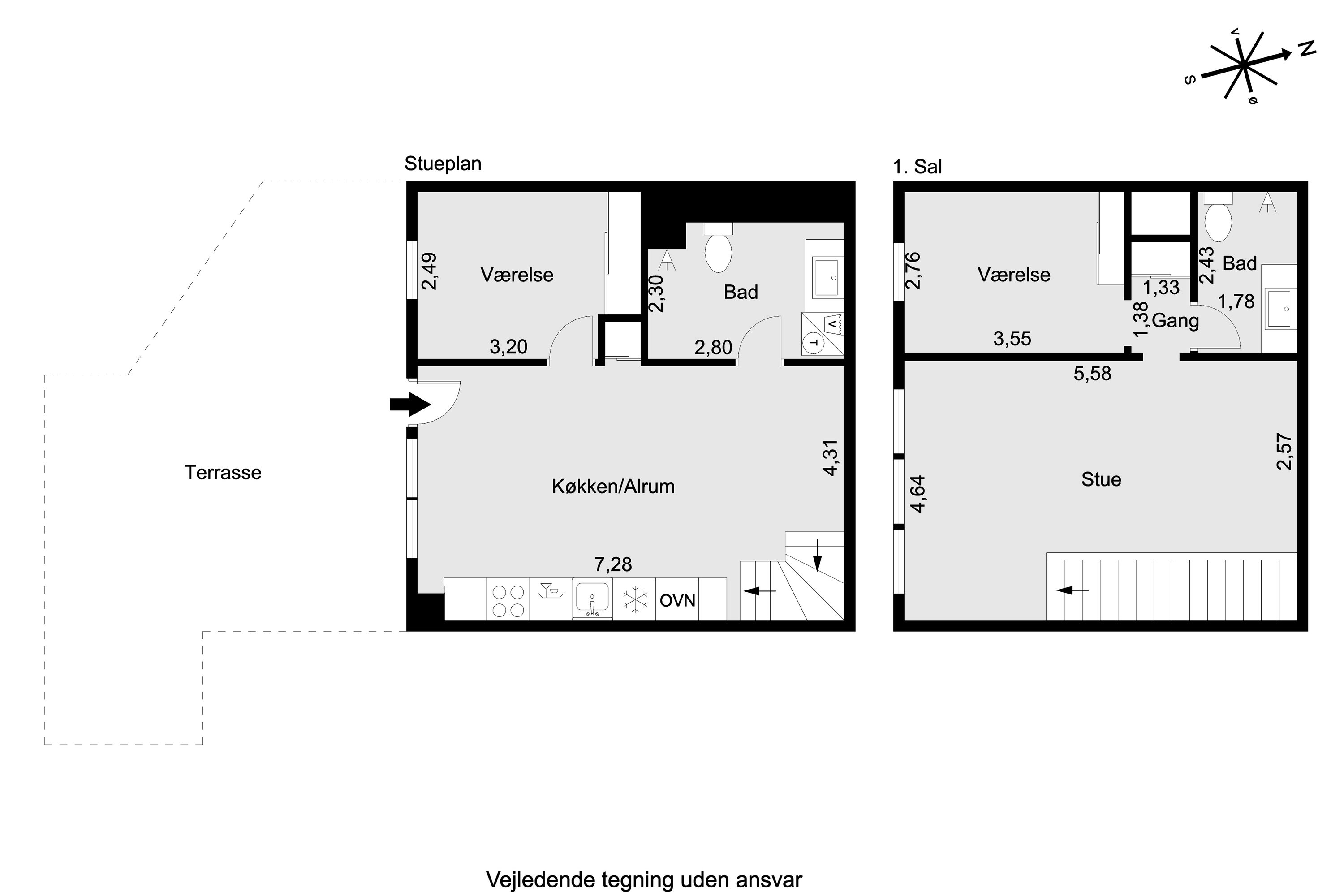 Plantegninger billede af Helga Pedersens Gade 59, 8000 Aarhus C