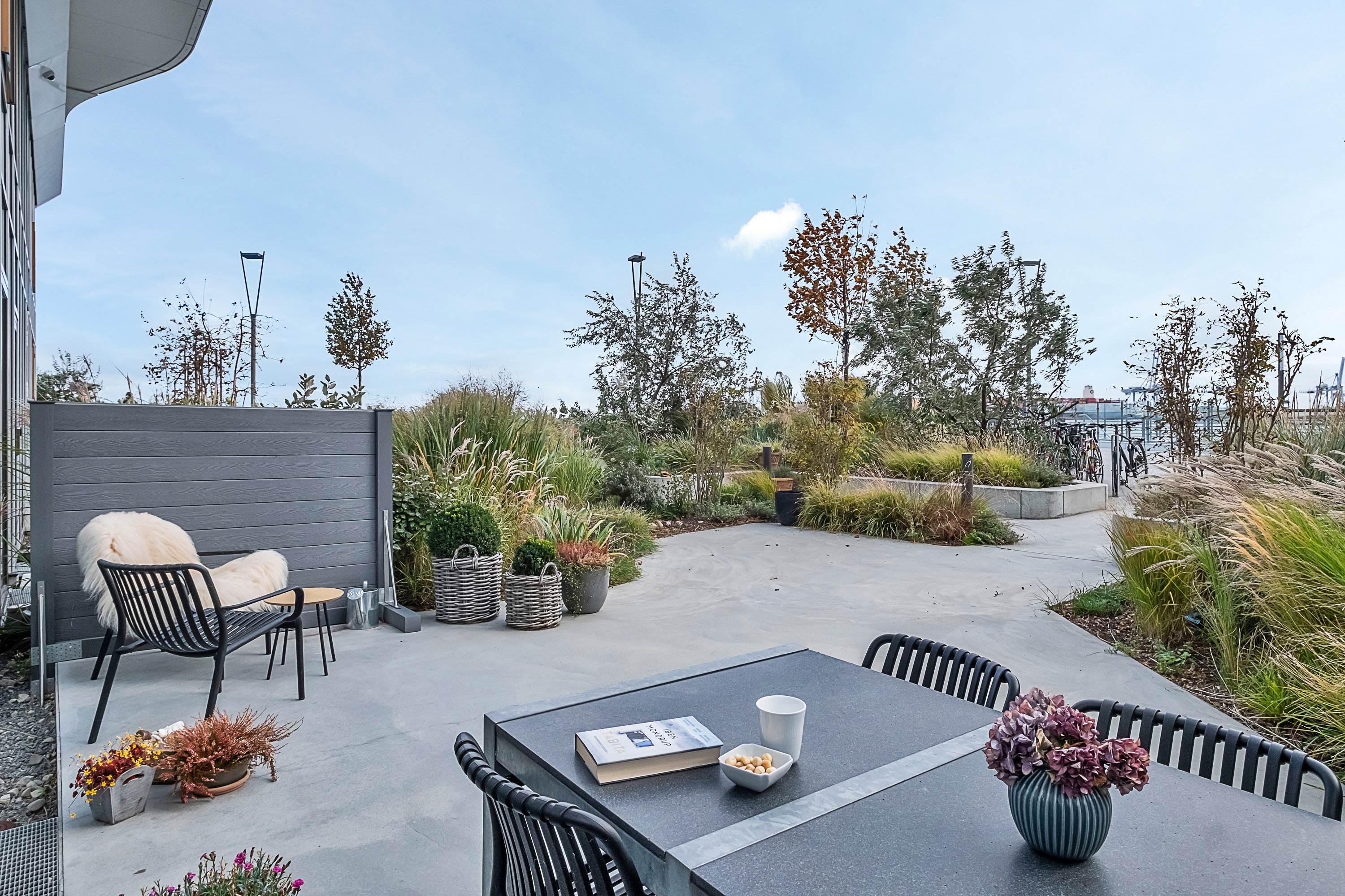 Fremhævet terrasse billede i fuldskærmstilstand. Billede af Helga Pedersens Gade 59, 8000 Aarhus C