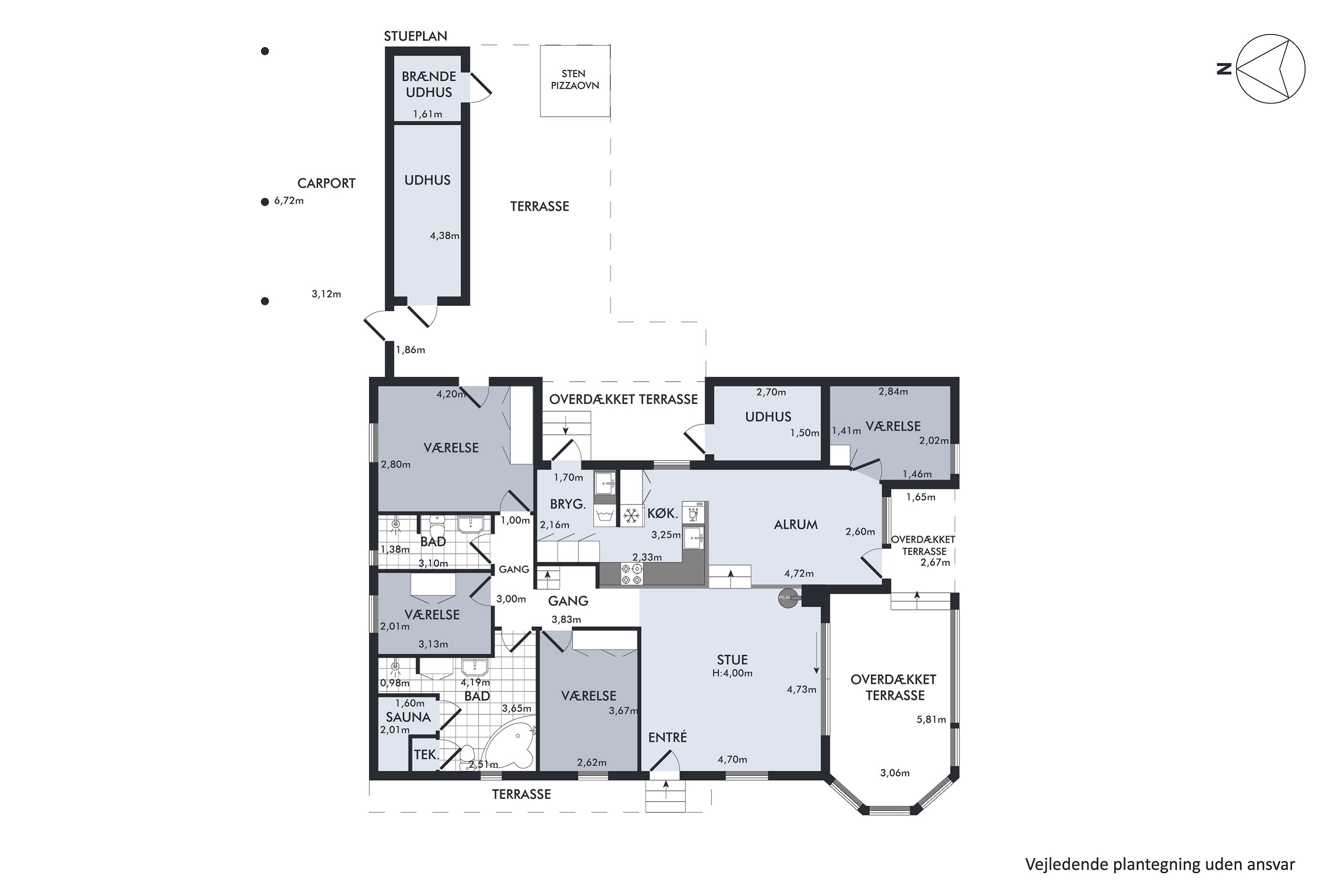 Plantegninger billede af Klirevej 12, Handrup Strand, 8400 Ebeltoft