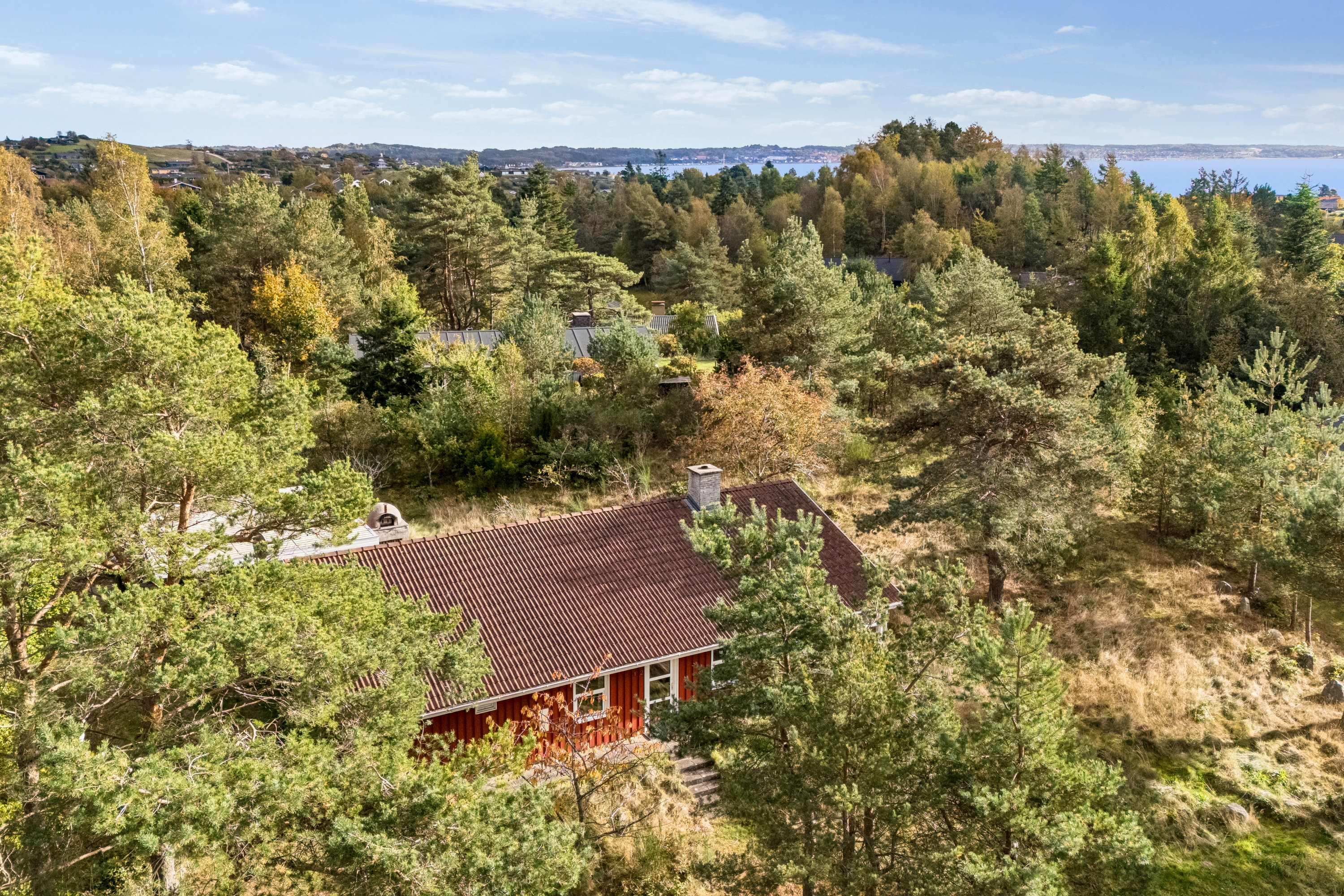 Fremhævet have billede i fuldskærmstilstand. Billede af Klirevej 12, Handrup Strand, 8400 Ebeltoft
