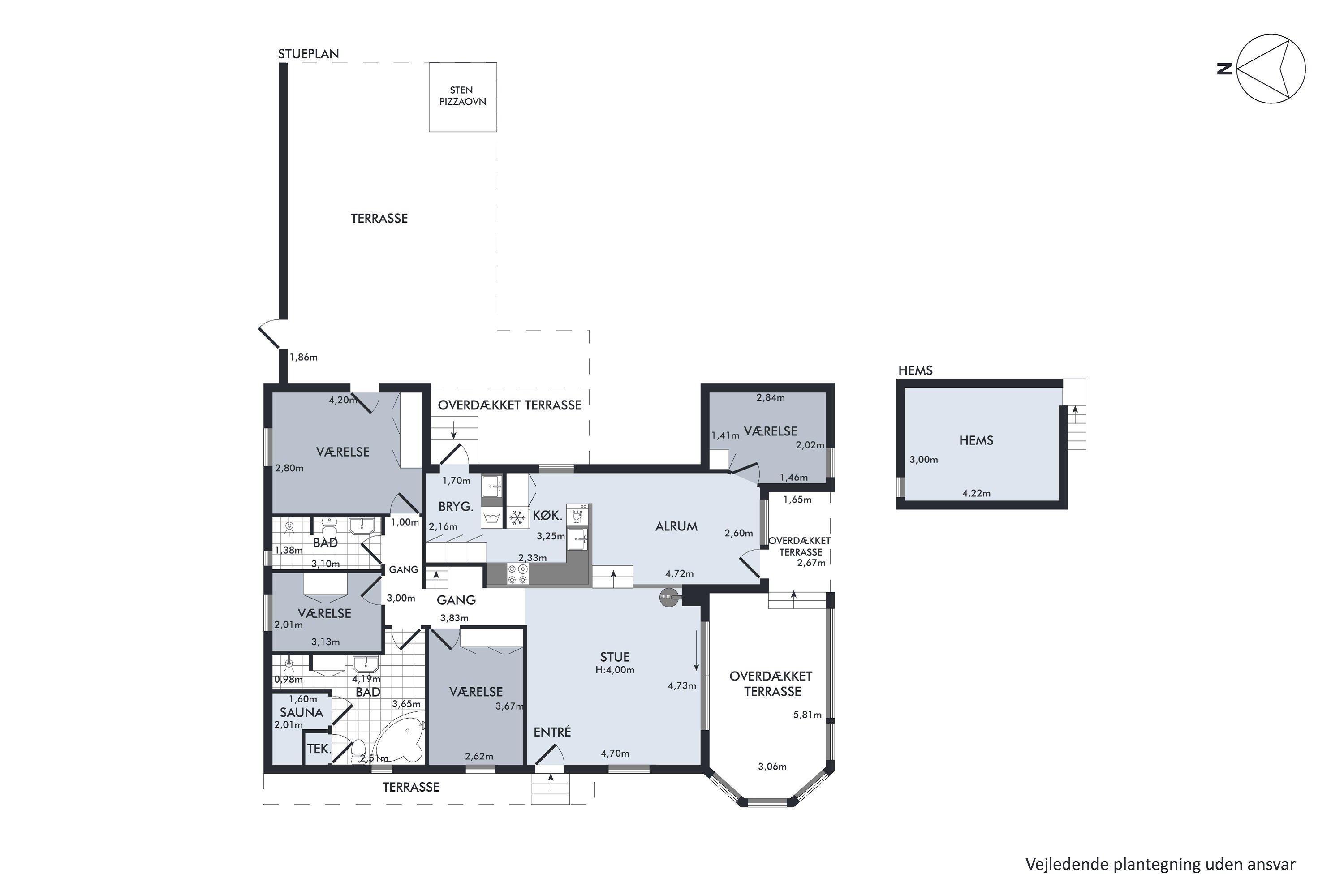 Plantegninger billede af Klirevej 12, Handrup Strand, 8400 Ebeltoft