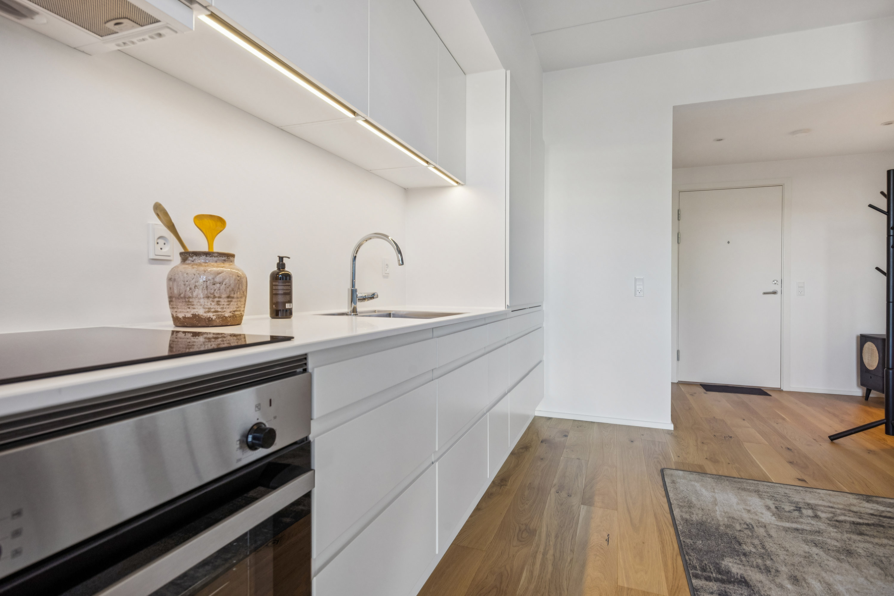 Fremhævet køkken billede i fuldskærmstilstand. Billede af Stigsborg Brygge 143, st.. th., 9400 Nørresundby