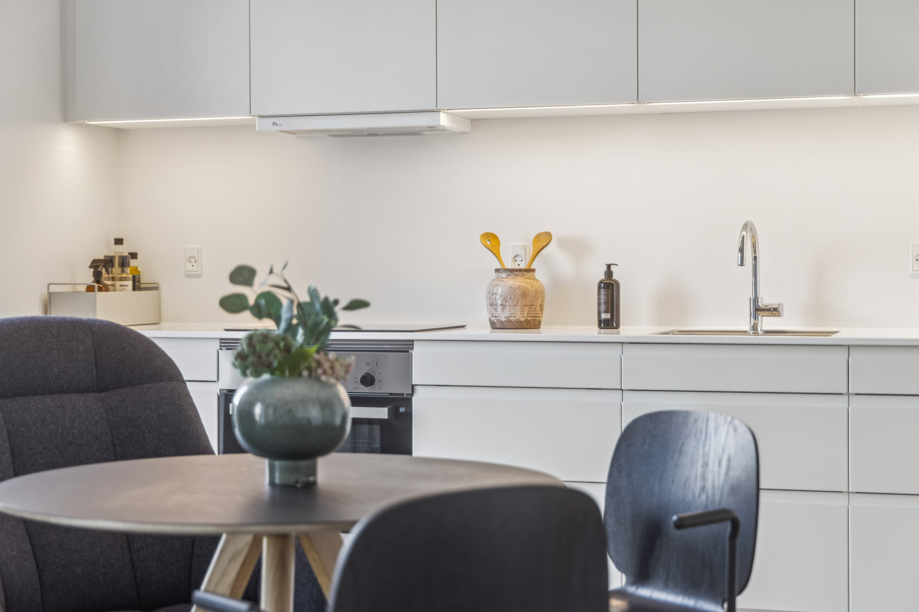 Fremhævet køkken billede i fuldskærmstilstand. Billede af Stigsborg Brygge 143, st.. th., 9400 Nørresundby