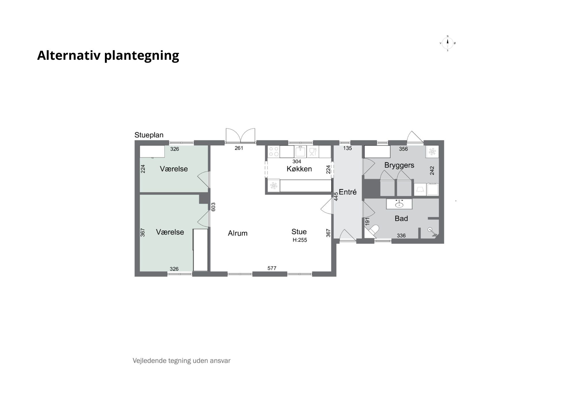 Plantegninger billede af Bjerregaardsvej 35, 7700 Thisted