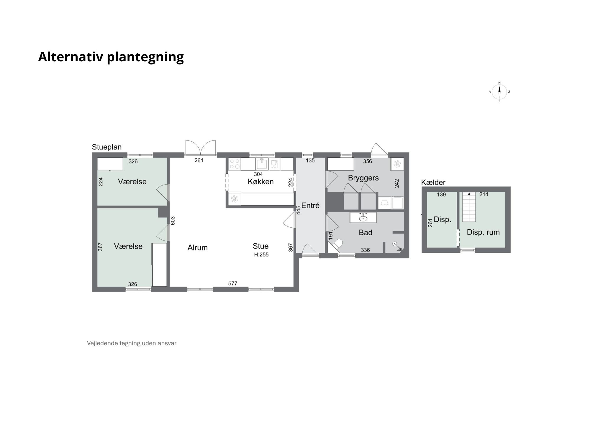 Plantegninger billede af Bjerregaardsvej 35, 7700 Thisted