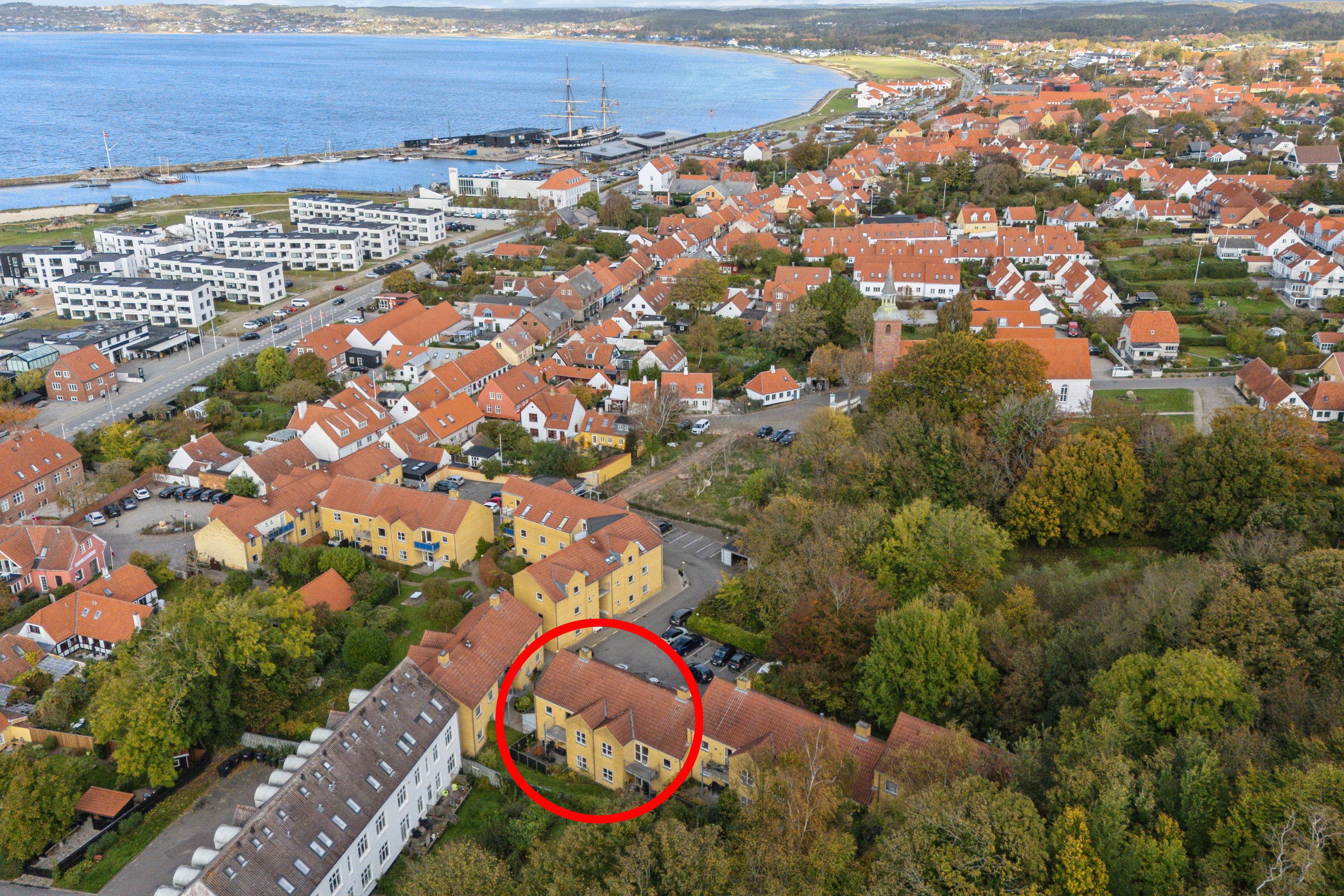 Miniaturebillede 2: luftfoto. Billede af Skansen 16, 1. th., 8400 Ebeltoft