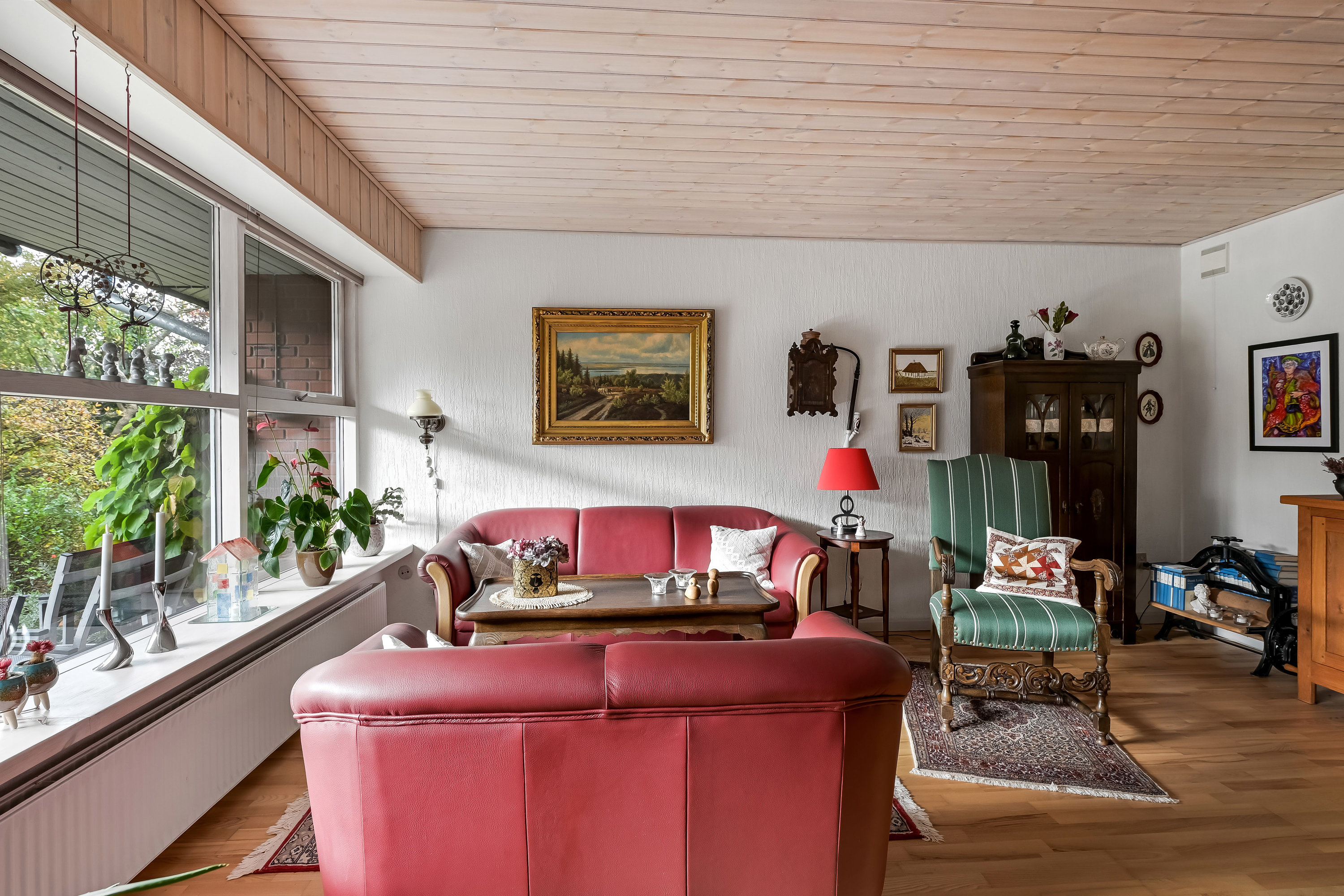 Fremhævet stue billede i fuldskærmstilstand. Billede af Kulsøvej 5, 7200 Grindsted