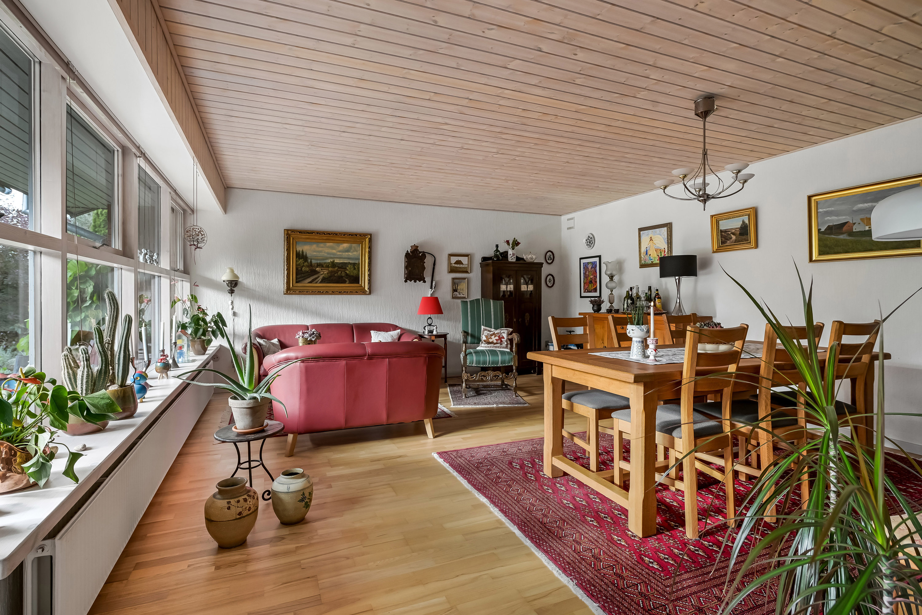 Fremhævet stue billede i fuldskærmstilstand. Billede af Kulsøvej 5, 7200 Grindsted