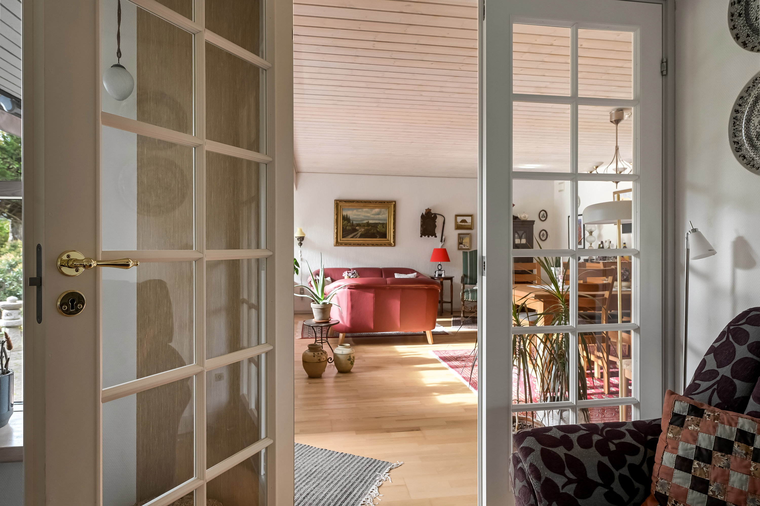 Fremhævet stue billede i fuldskærmstilstand. Billede af Kulsøvej 5, 7200 Grindsted