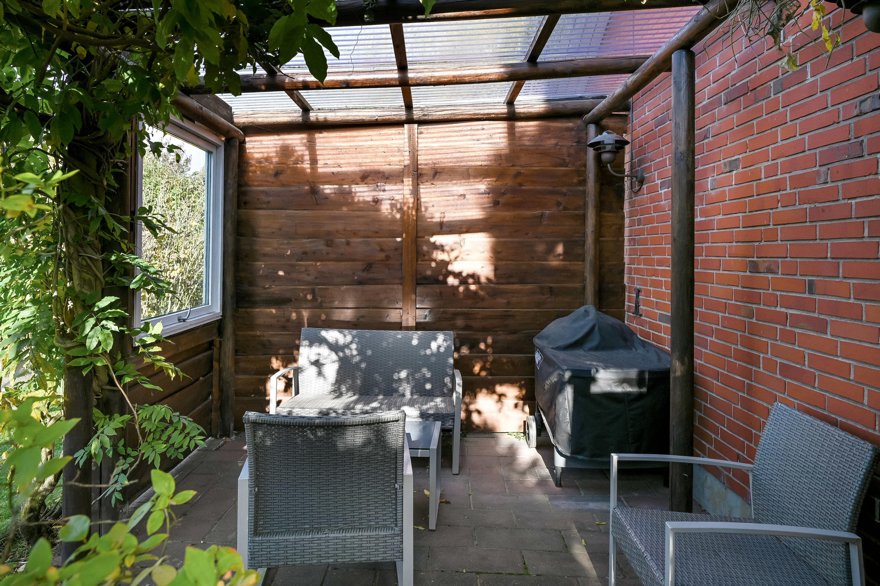 Fremhævet terrasse billede i fuldskærmstilstand. Billede af Kulsøvej 5, 7200 Grindsted