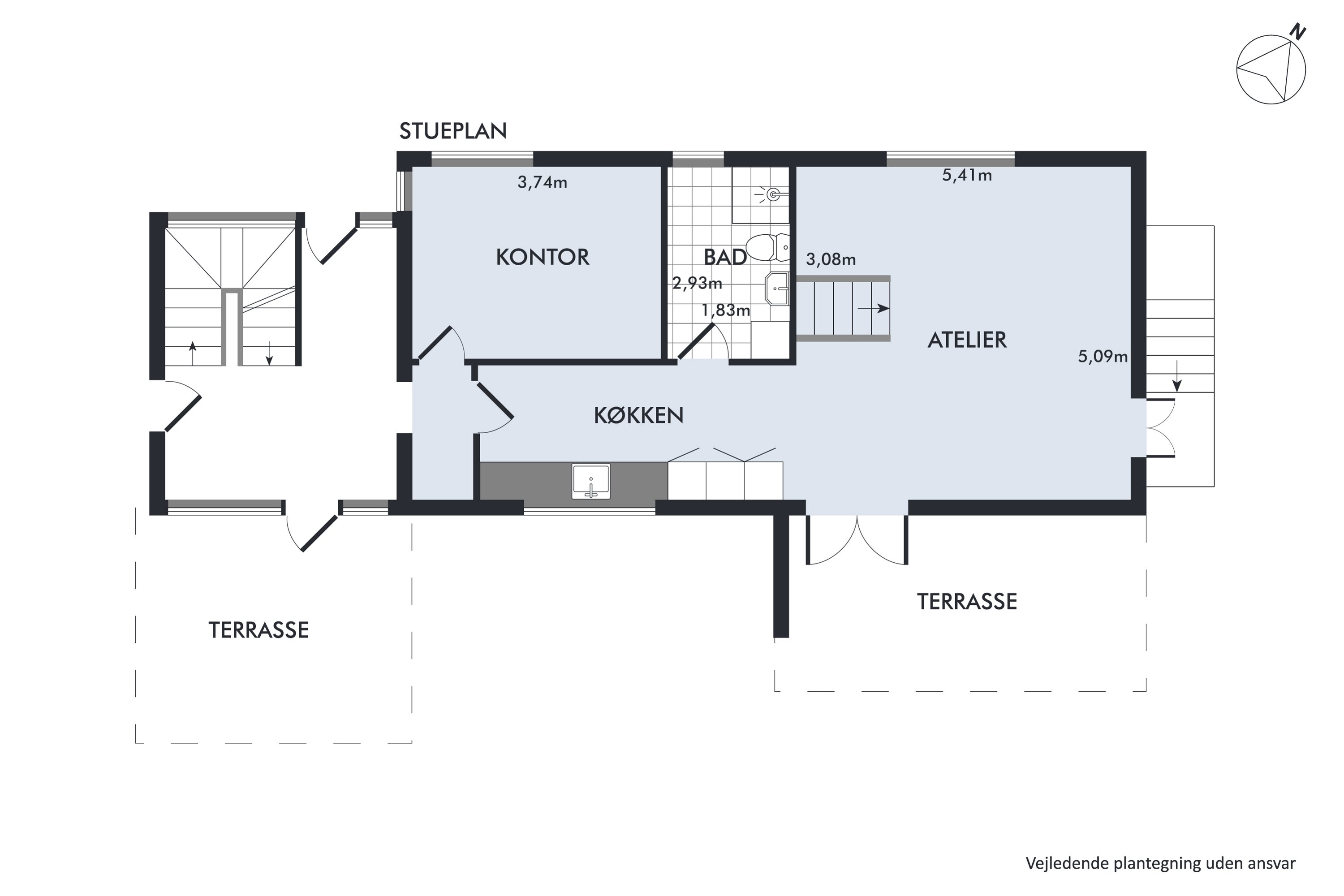 Plantegninger billede af F.G.E. Rostrups Vej 20, 8000 Aarhus C