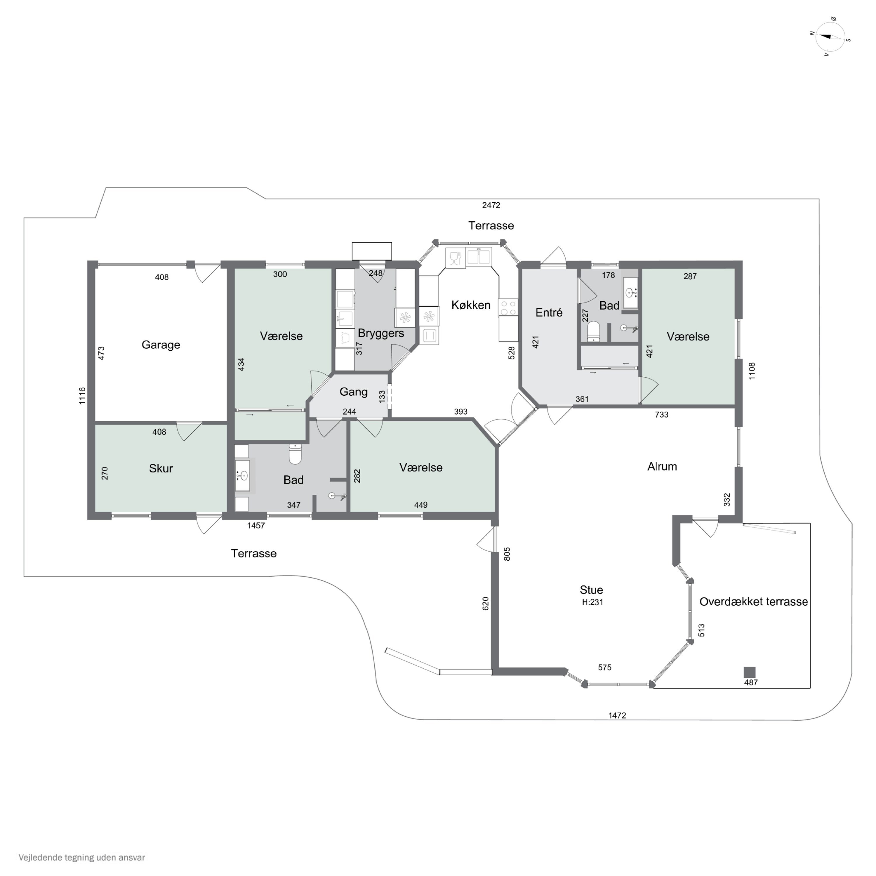 Plantegninger billede af Stjernelunden 14, 4250 Fuglebjerg