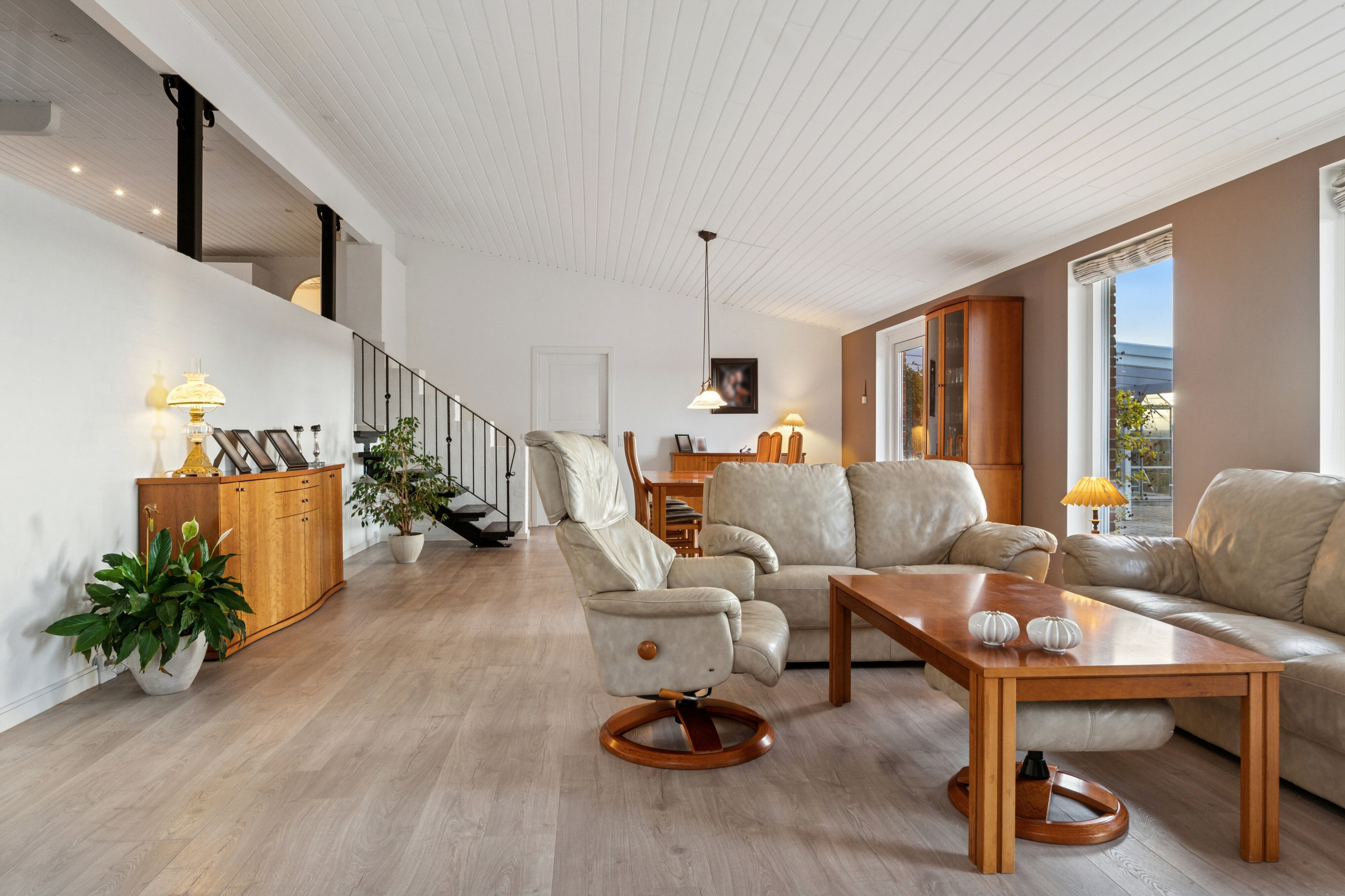 Fremhævet stue billede i fuldskærmstilstand. Billede af Dalbovej 11, Dalby, 4690 Haslev