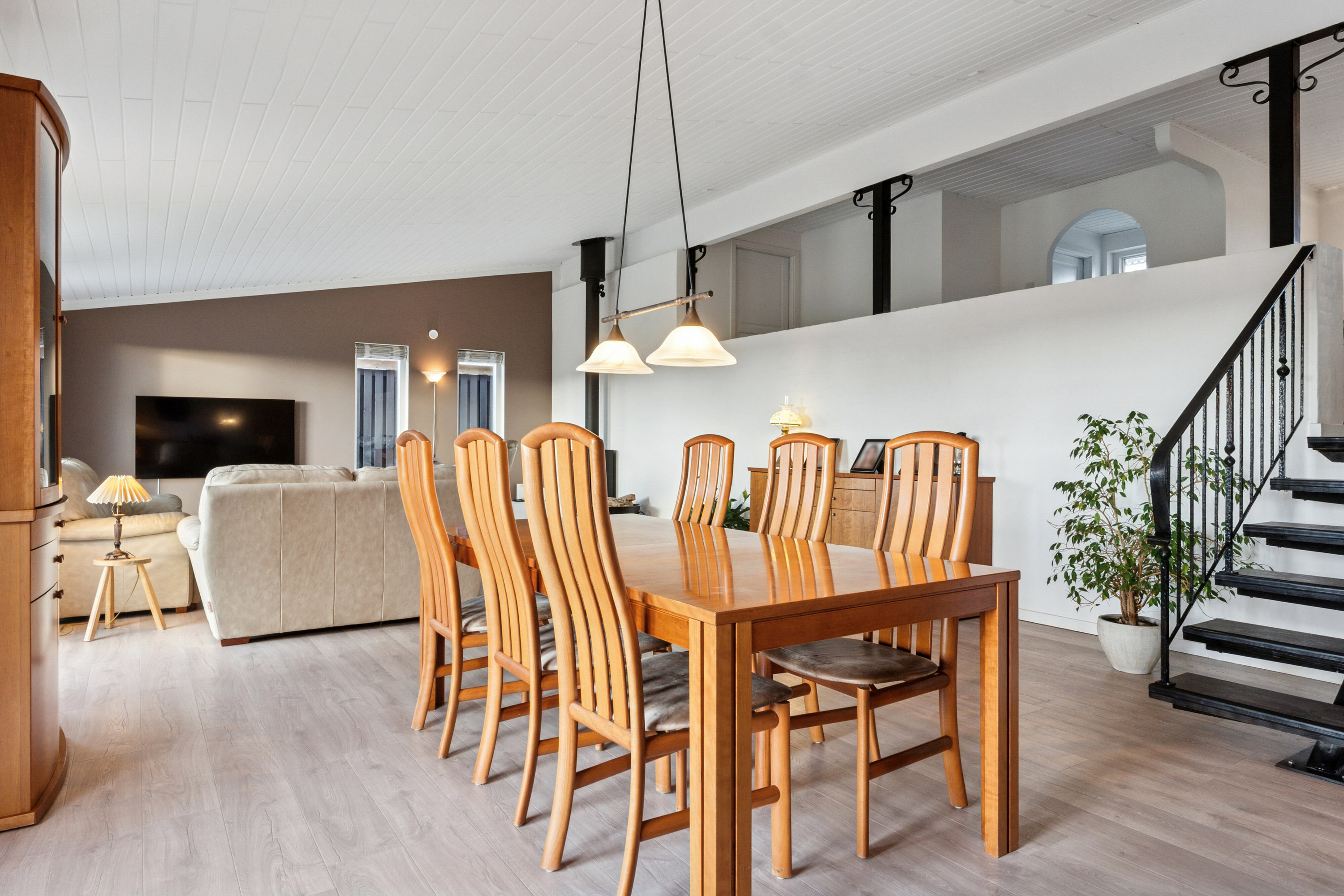 Fremhævet spisestue billede i fuldskærmstilstand. Billede af Dalbovej 11, Dalby, 4690 Haslev