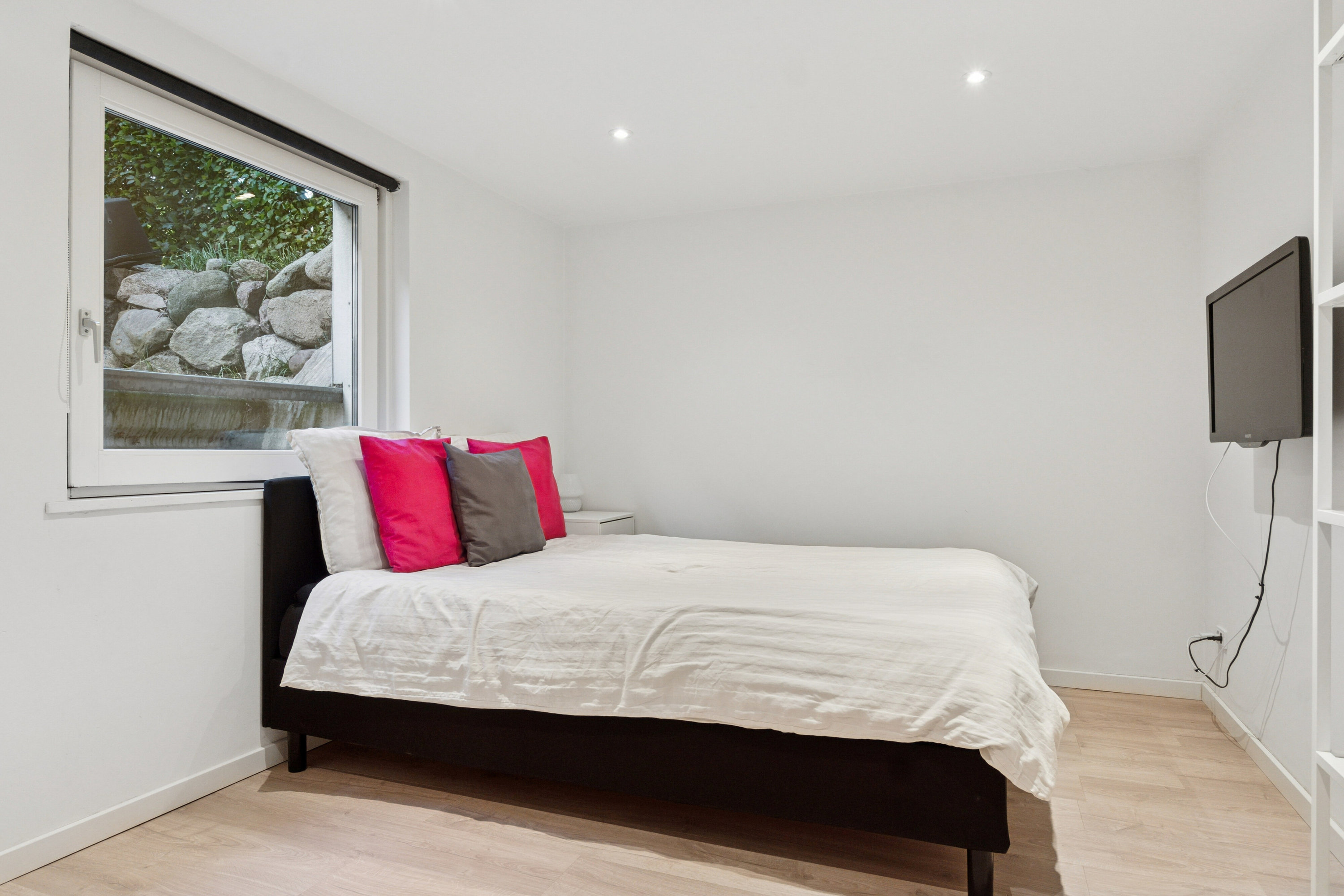 Fremhævet soveværelse billede i fuldskærmstilstand. Billede af Dalbovej 11, Dalby, 4690 Haslev