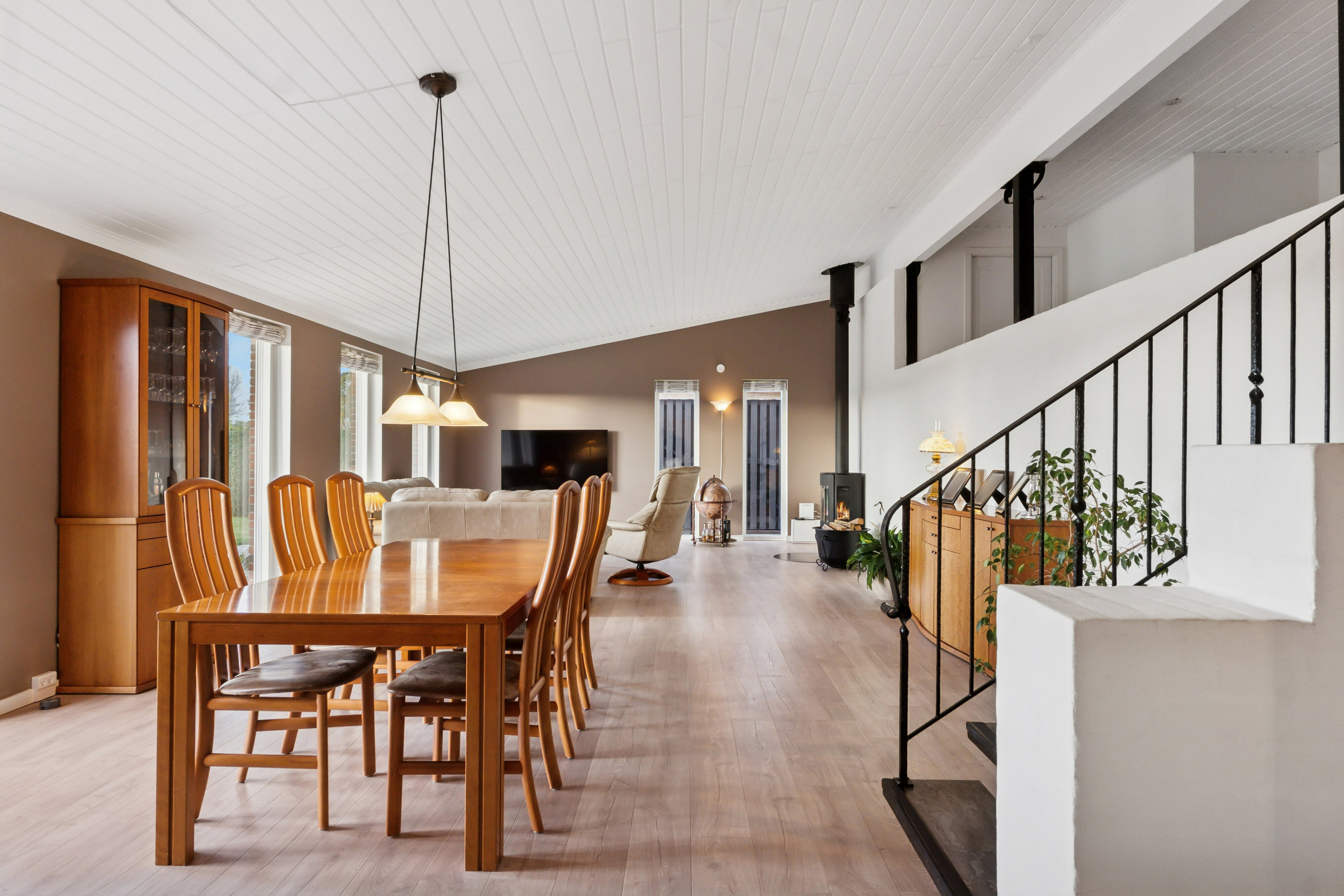 Fremhævet spisestue billede i fuldskærmstilstand. Billede af Dalbovej 11, Dalby, 4690 Haslev