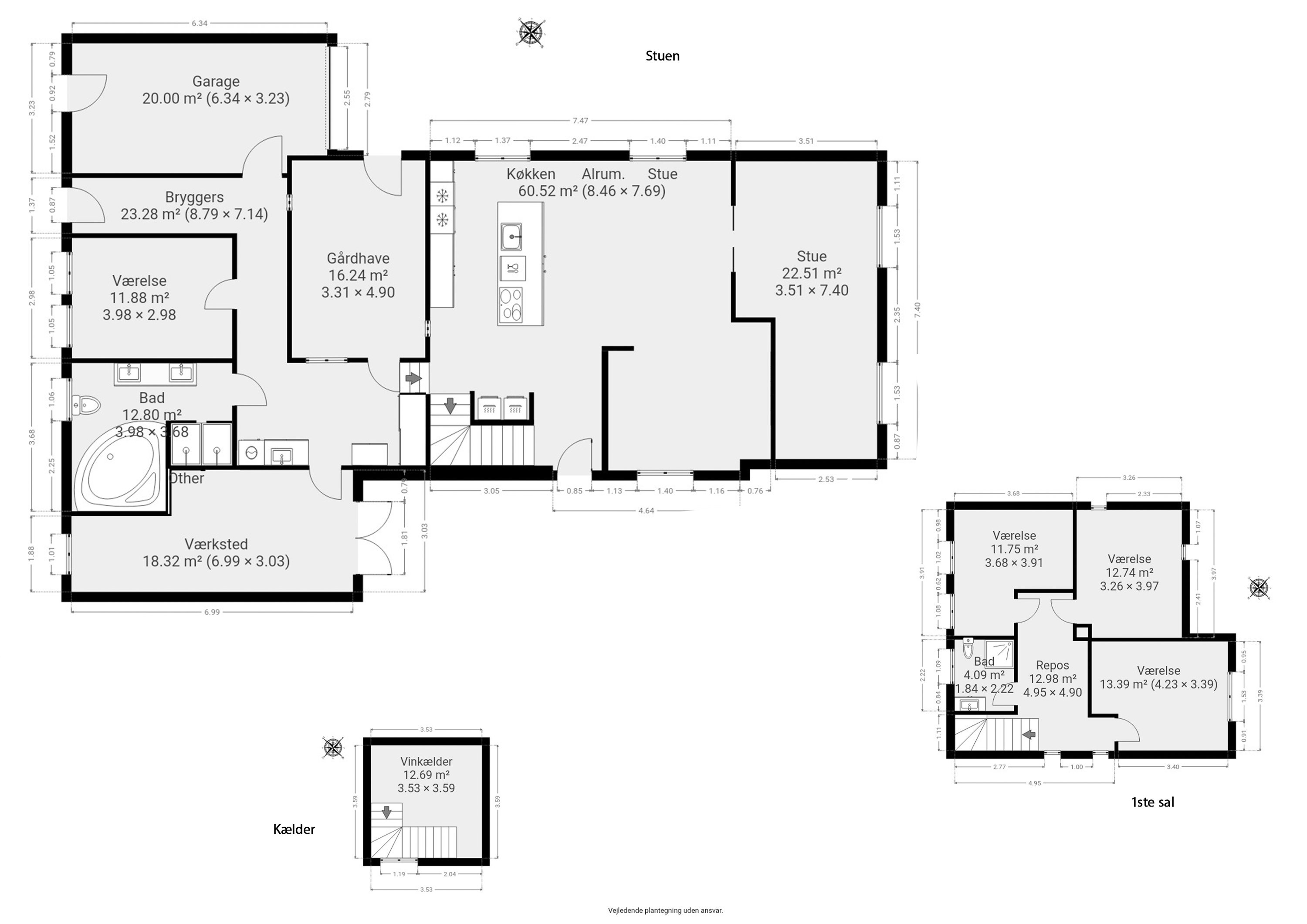 Plantegninger billede af Assensvej 242, 5642 Millinge