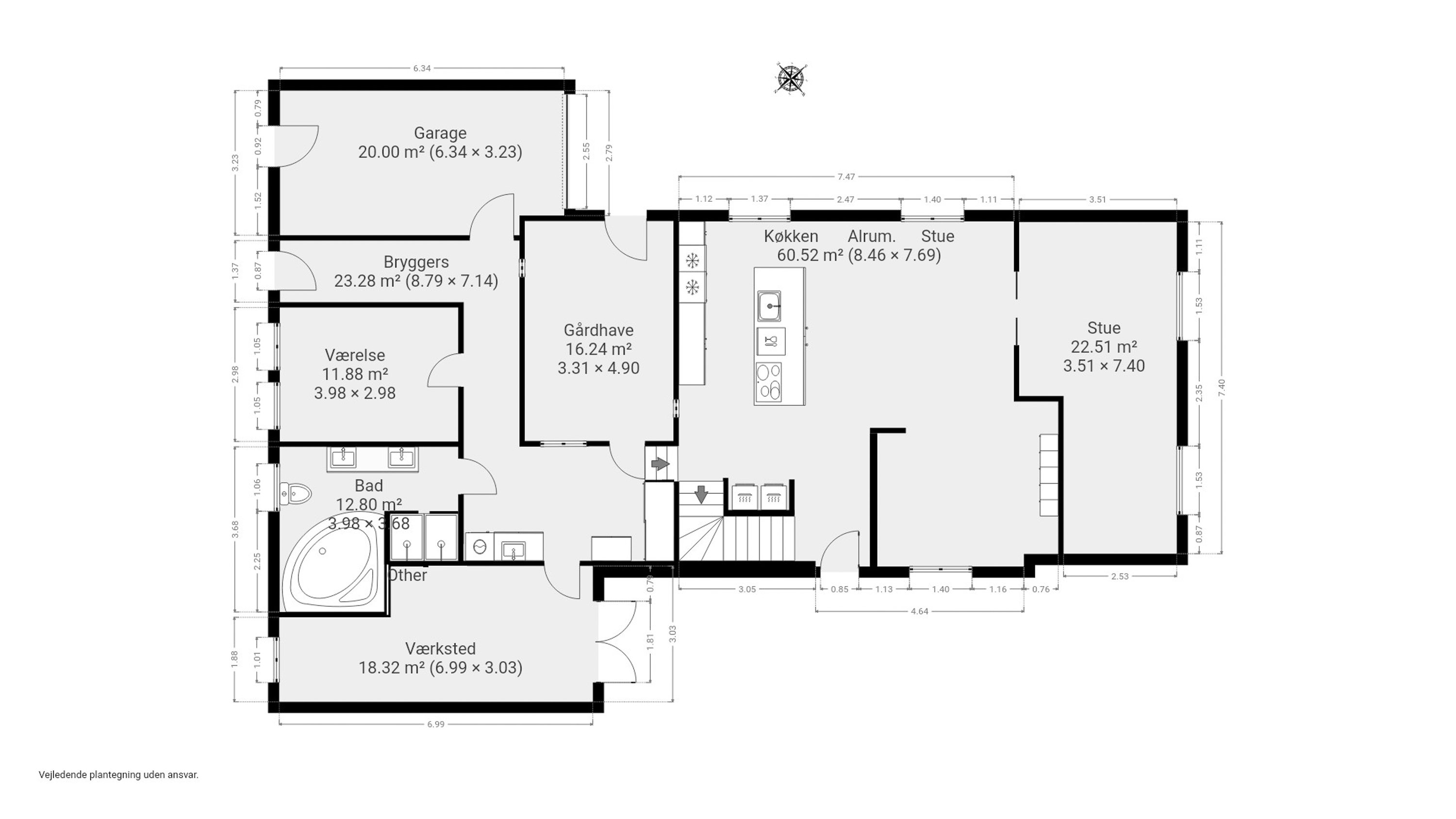 Plantegninger billede af Assensvej 242, 5642 Millinge