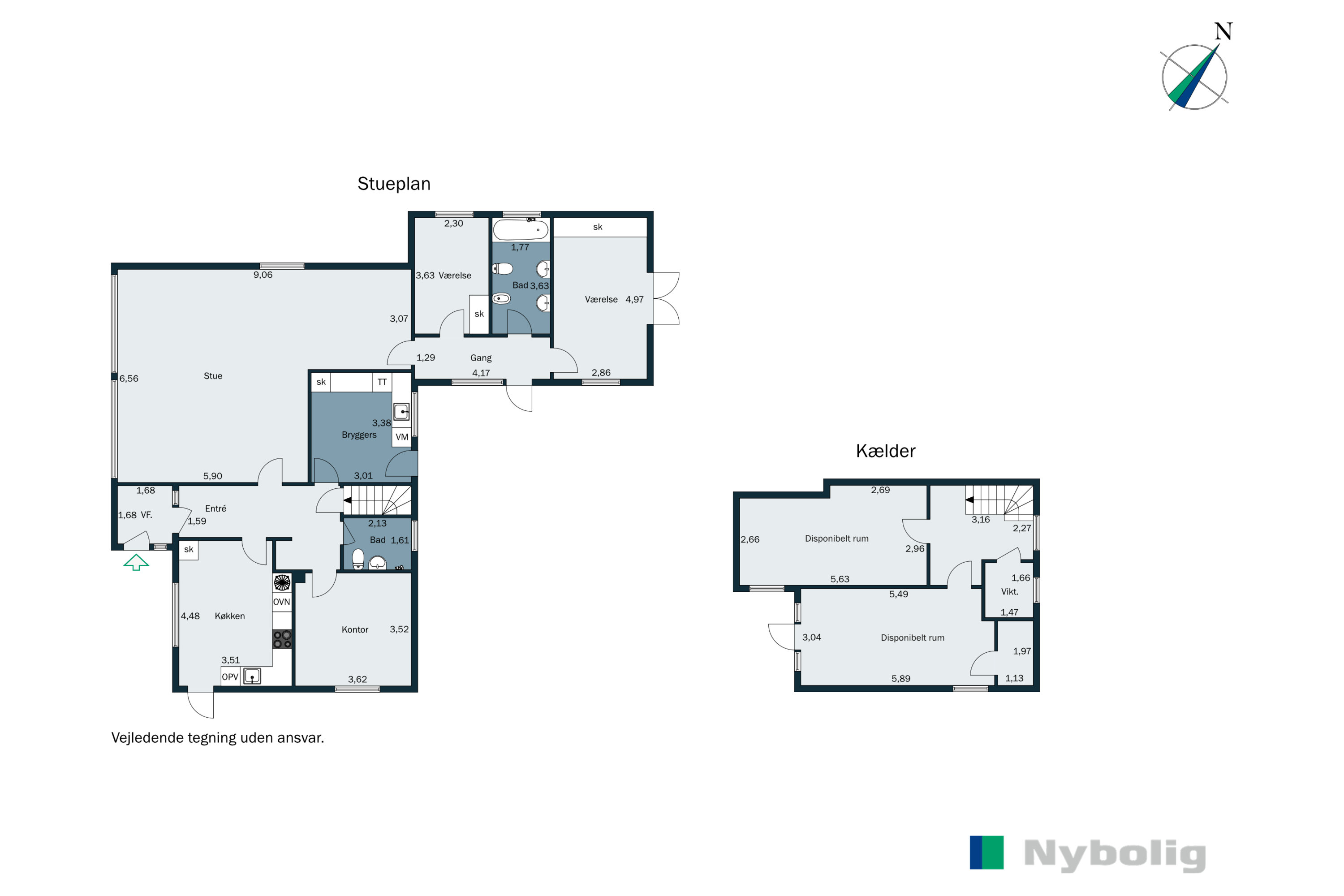 Plantegninger billede af Sædding Strandvej 117, 6710 Esbjerg V