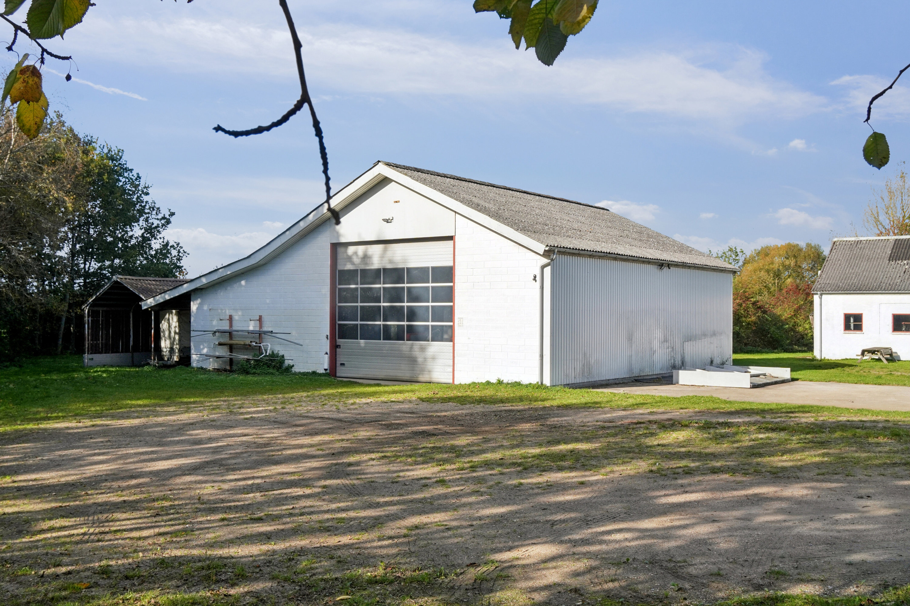 Fremhævet set fra haven billede i fuldskærmstilstand. Billede af Grønnegade 21+23, Ulbølle, 5762 Vester Skerninge