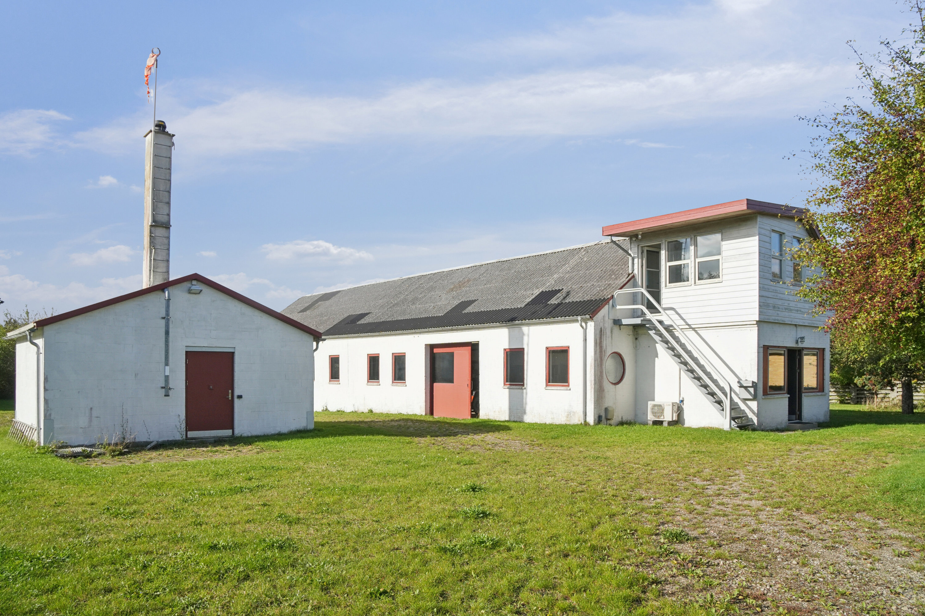 Fremhævet set fra haven billede i fuldskærmstilstand. Billede af Grønnegade 21+23, Ulbølle, 5762 Vester Skerninge