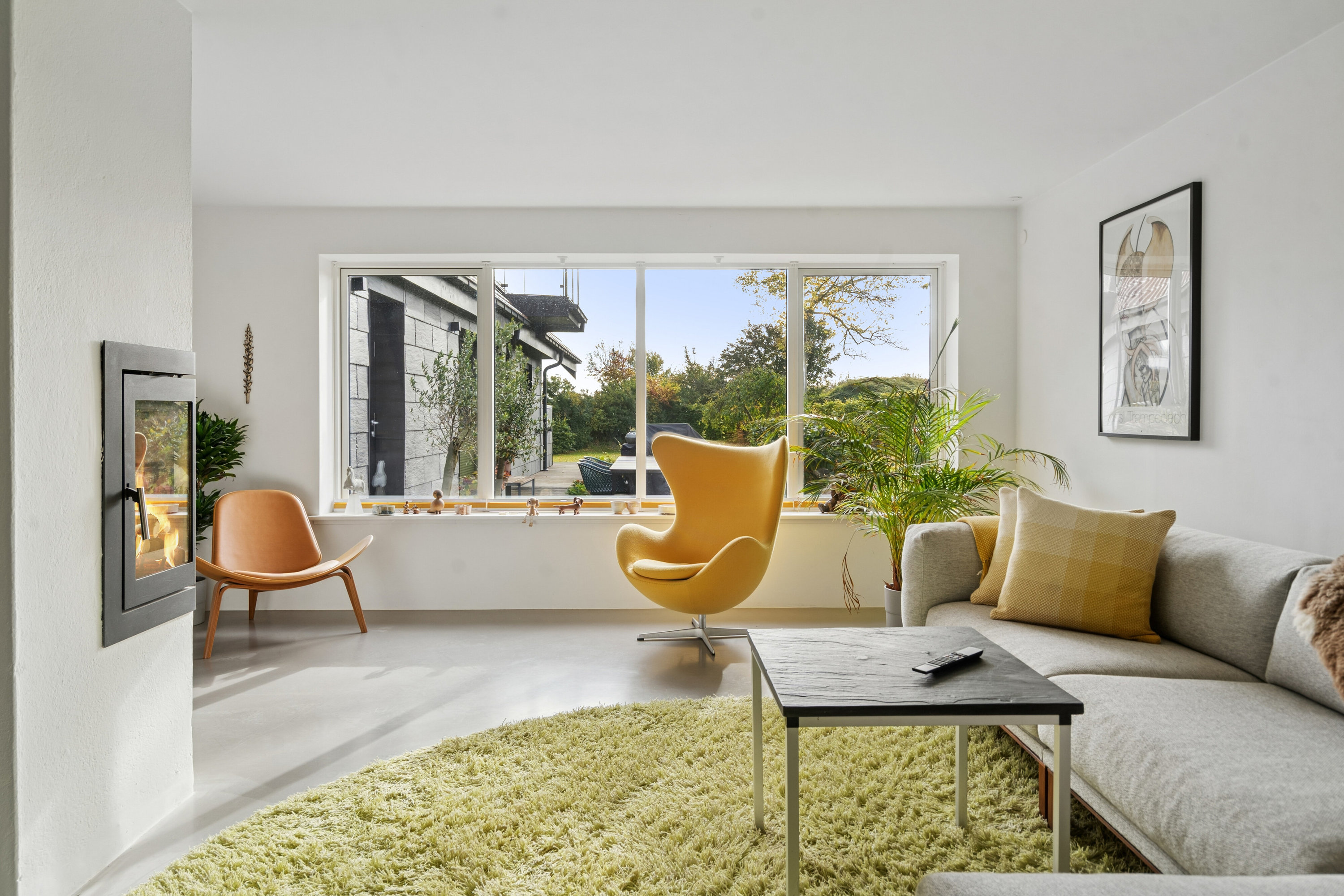 Fremhævet stue billede i fuldskærmstilstand. Billede af Søvangsvej 15, Revninge, 5300 Kerteminde