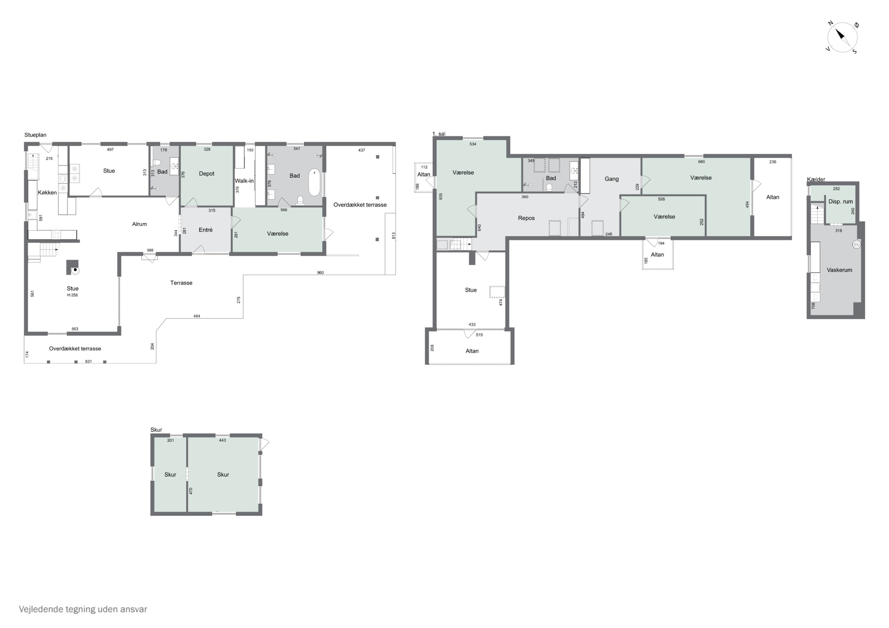 Plantegninger billede af Søvangsvej 15, Revninge, 5300 Kerteminde