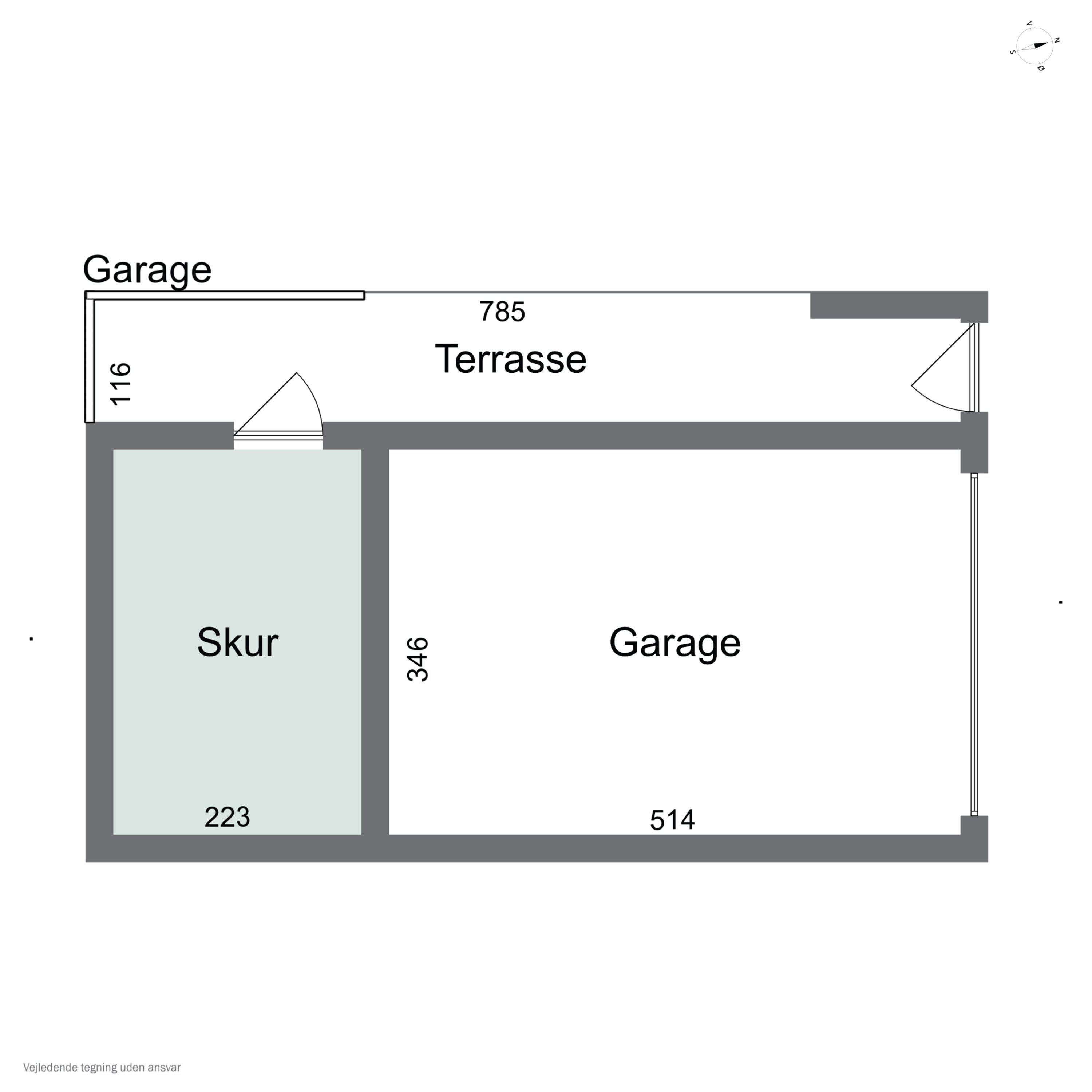 Plantegninger billede af Fru Ingesvej 14, 4400 Kalundborg
