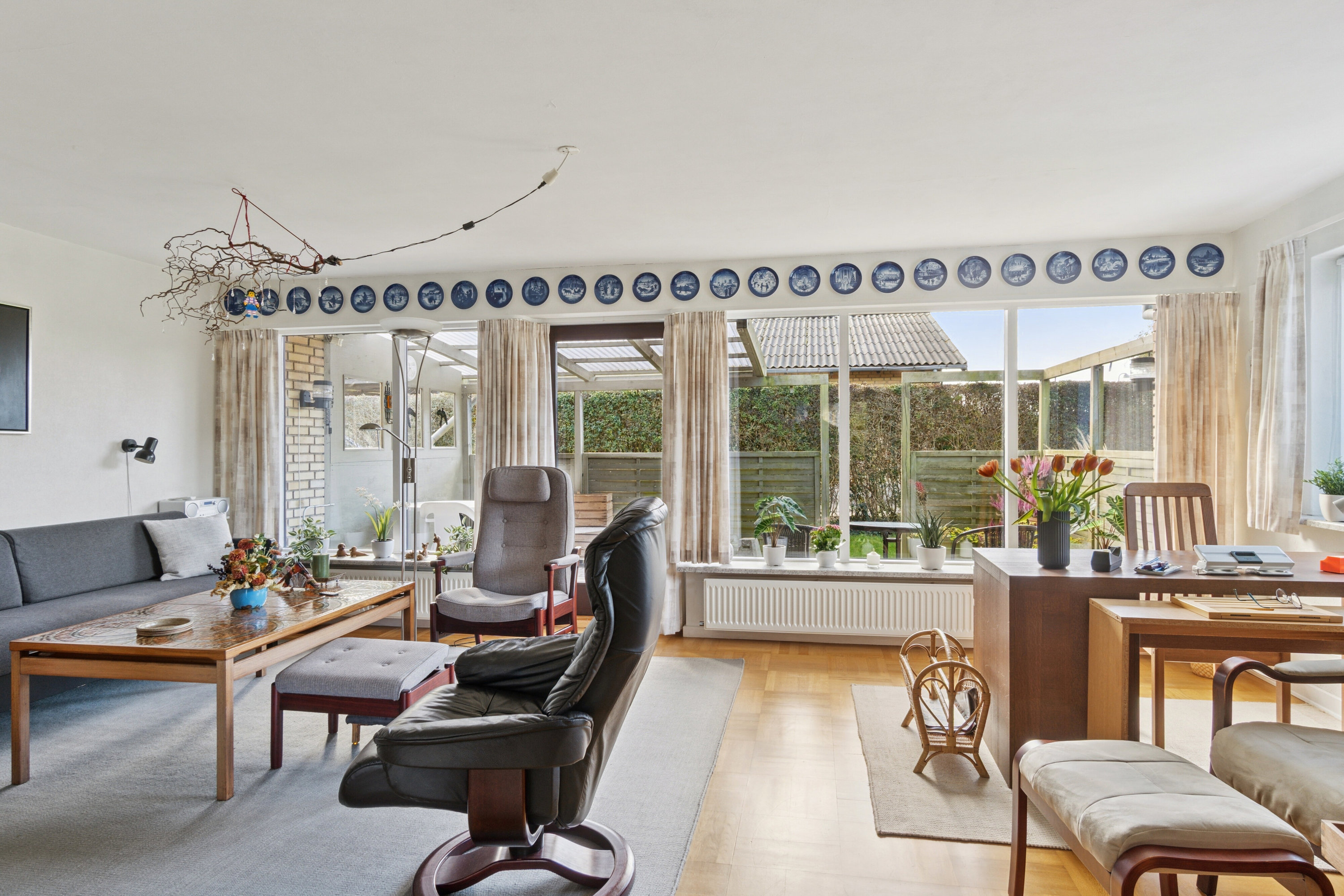 Fremhævet stue billede i fuldskærmstilstand. Billede af Fru Ingesvej 14, 4400 Kalundborg