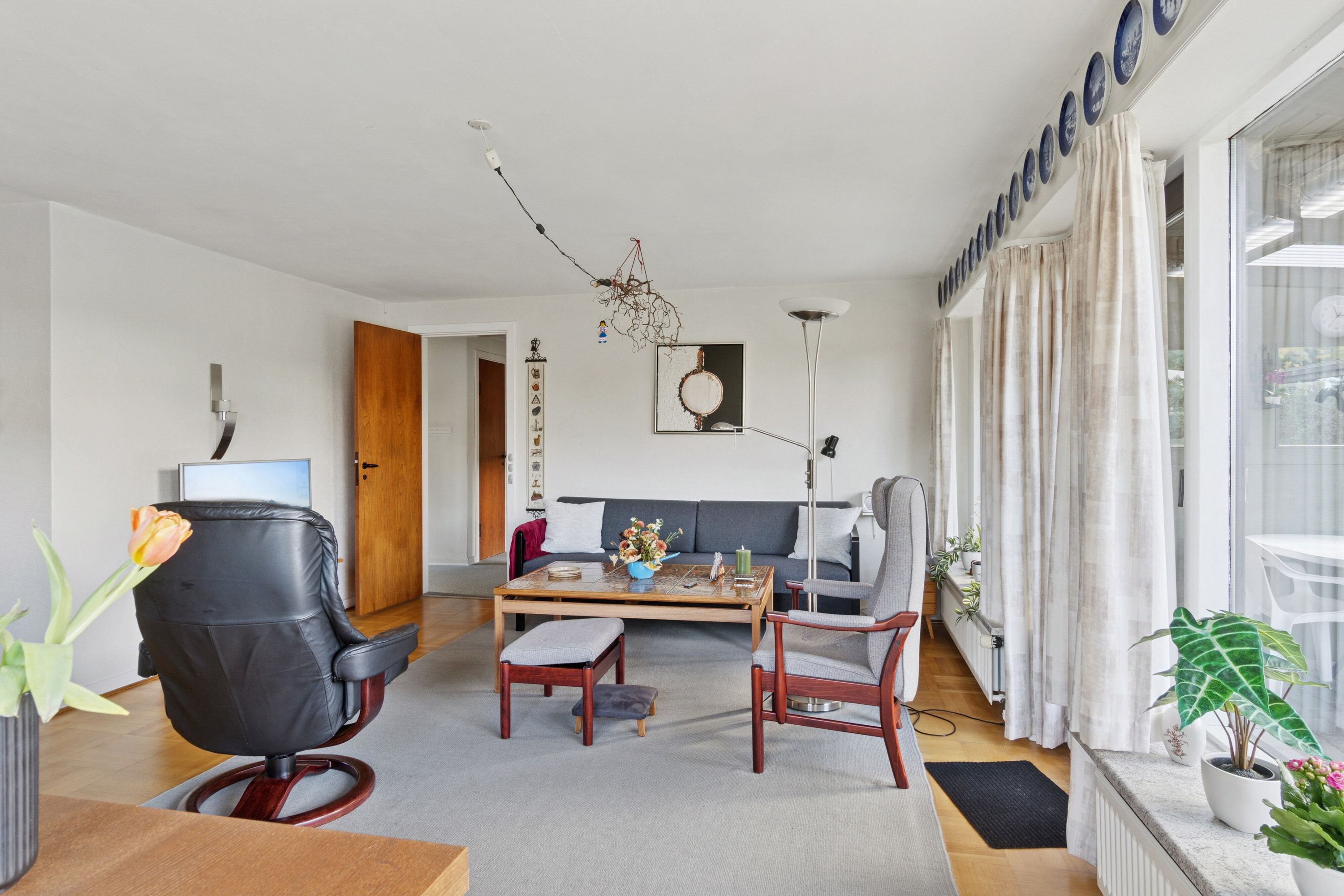 Fremhævet stue billede i fuldskærmstilstand. Billede af Fru Ingesvej 14, 4400 Kalundborg