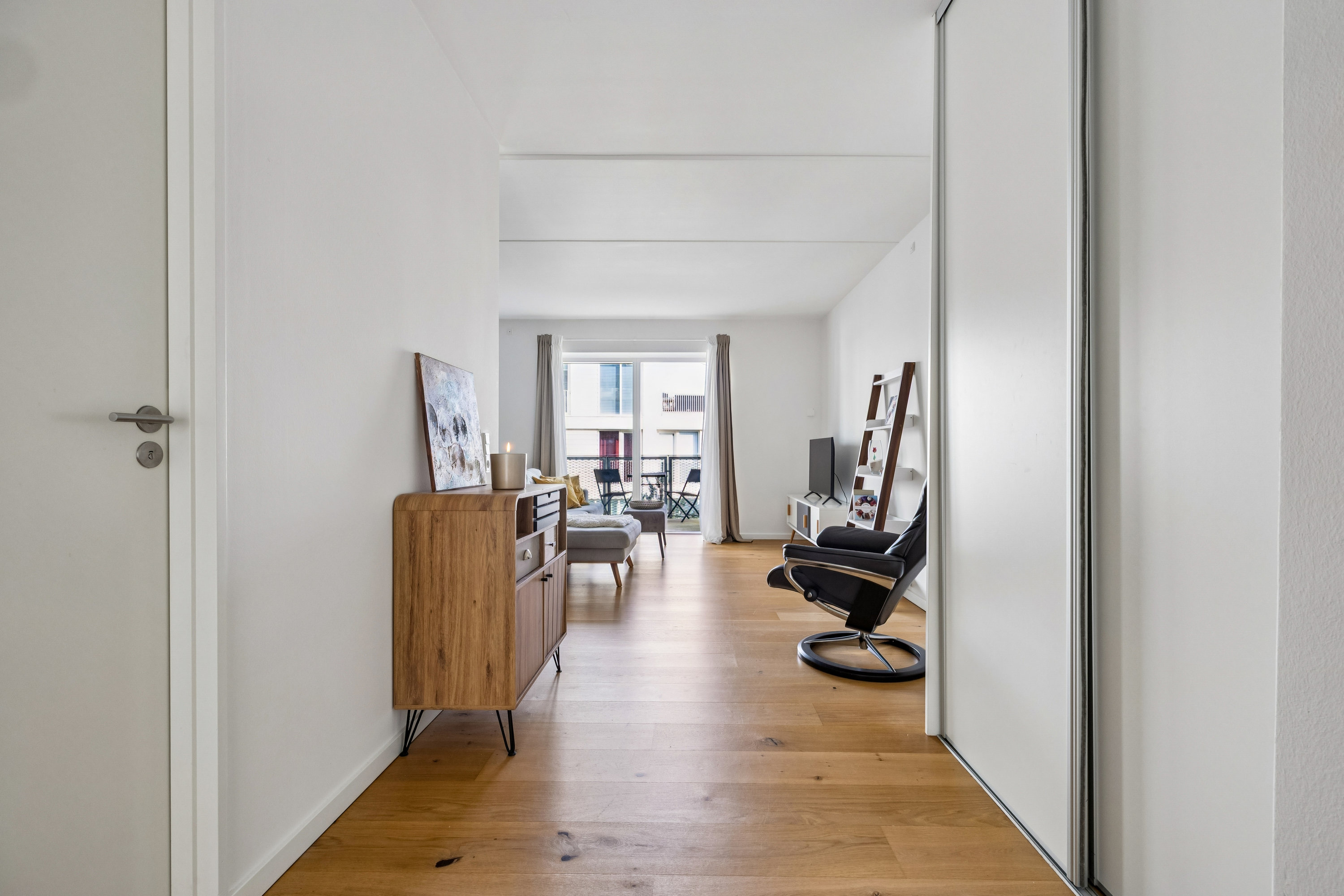 Fremhævet gang billede i fuldskærmstilstand. Billede af Søndre Badevej 4E, 1. tv., 4600 Køge