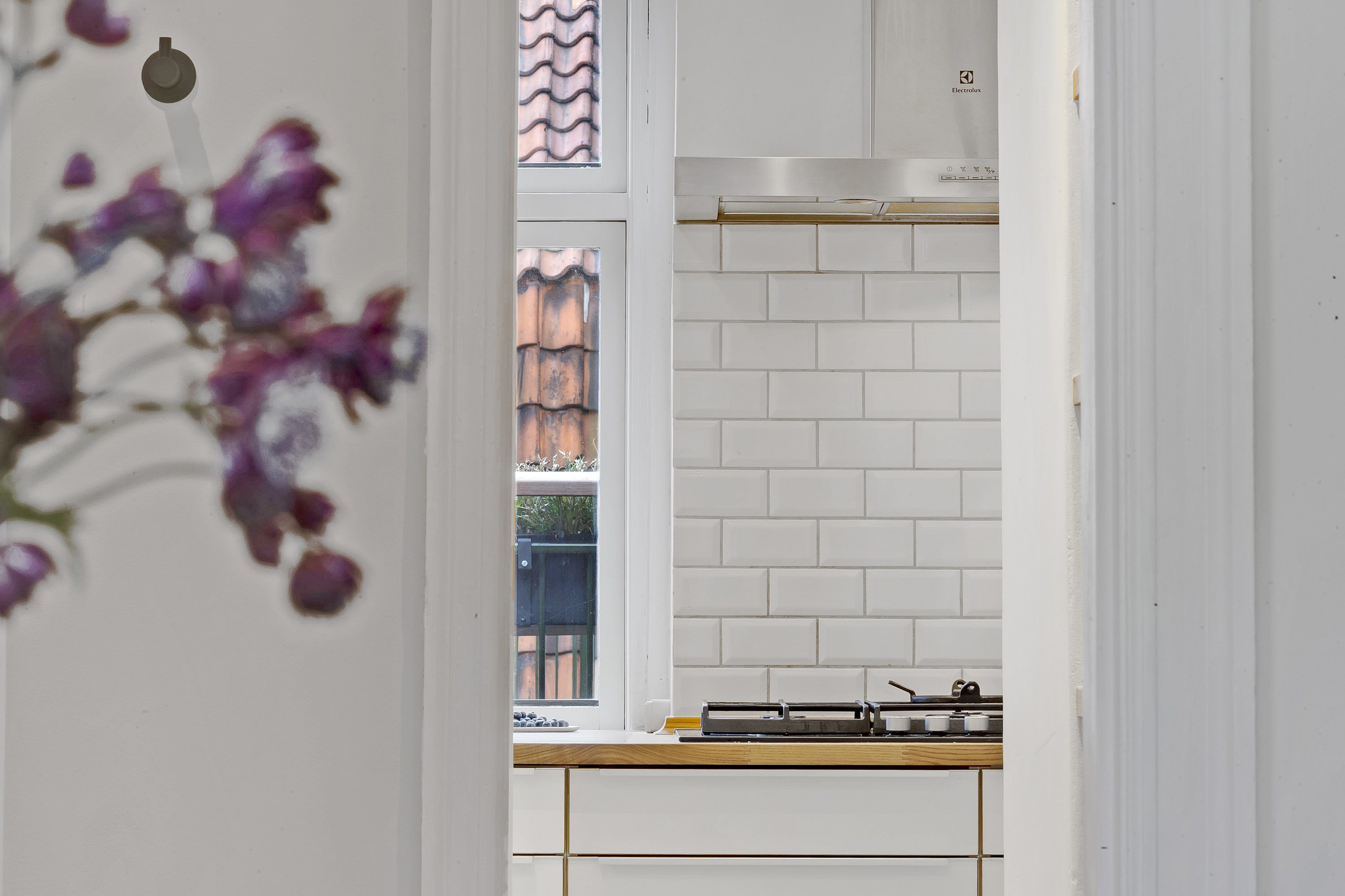 Fremhævet køkken billede i fuldskærmstilstand. Billede af Otto Mallings Gade 2, 4. tv., 2100 København Ø