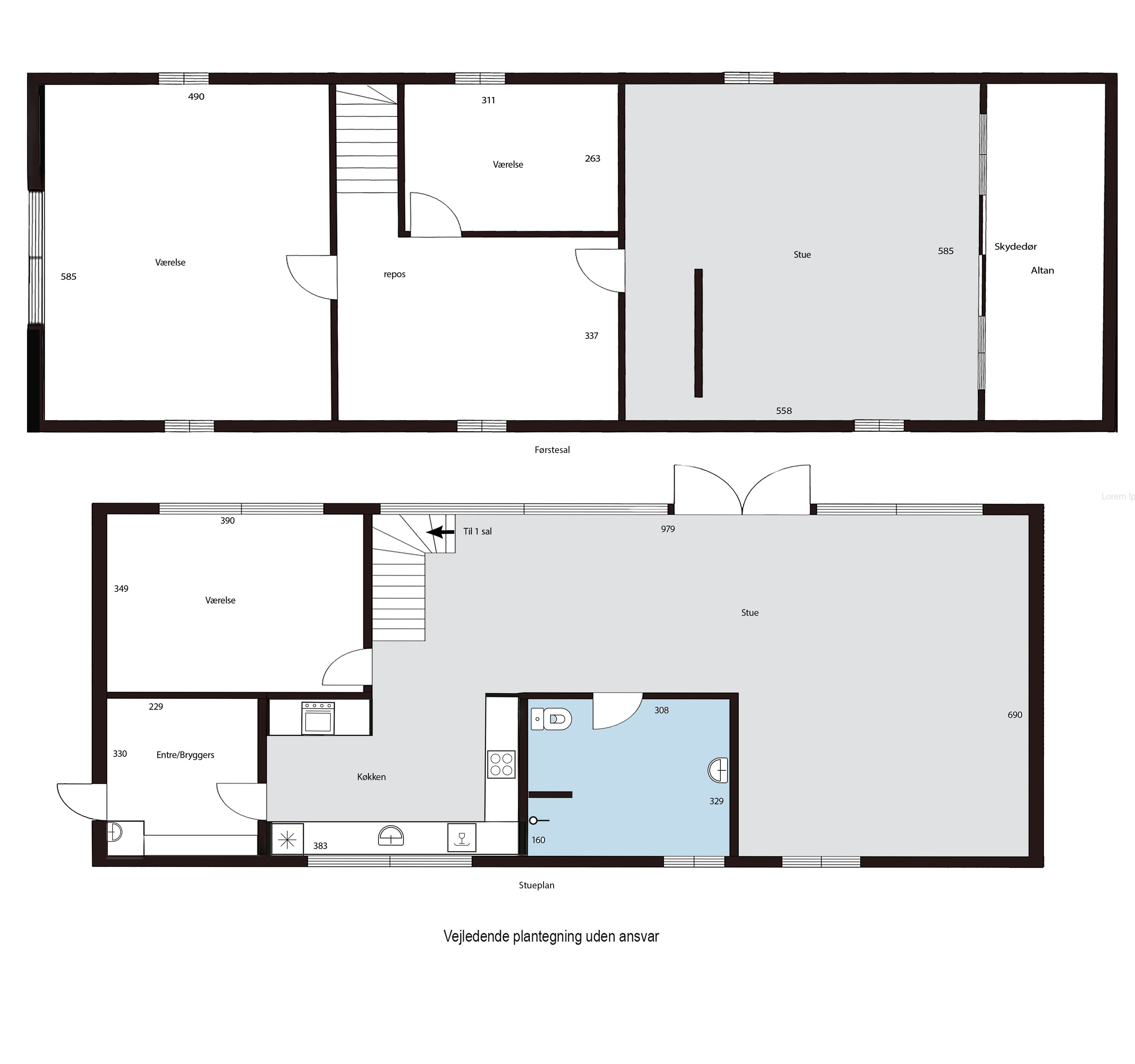 Plantegninger billede af Korsvang 2, 5610 Assens