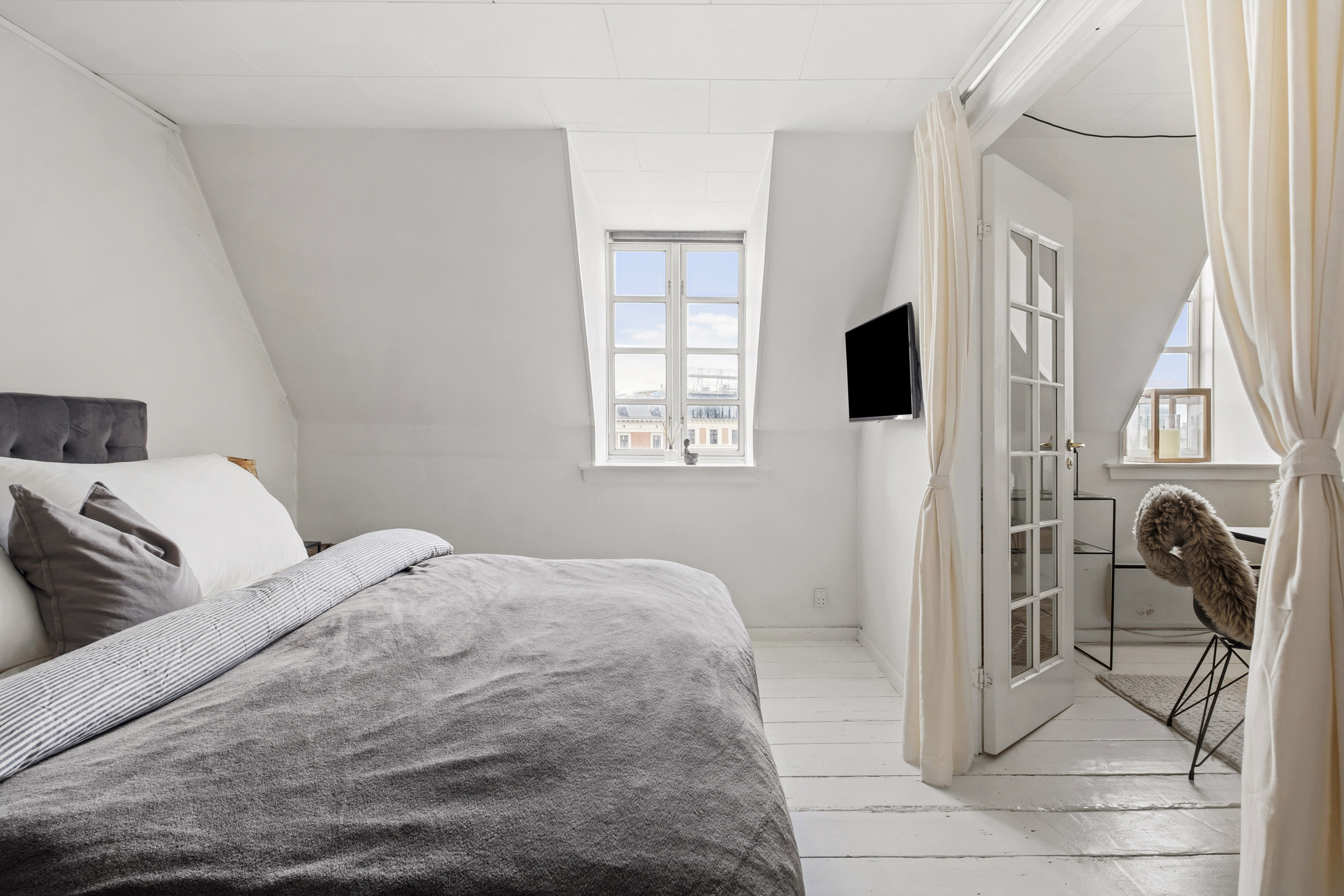 Fremhævet soveværelse billede i fuldskærmstilstand. Billede af Nørre Voldgade 70, 5., 1358 København K