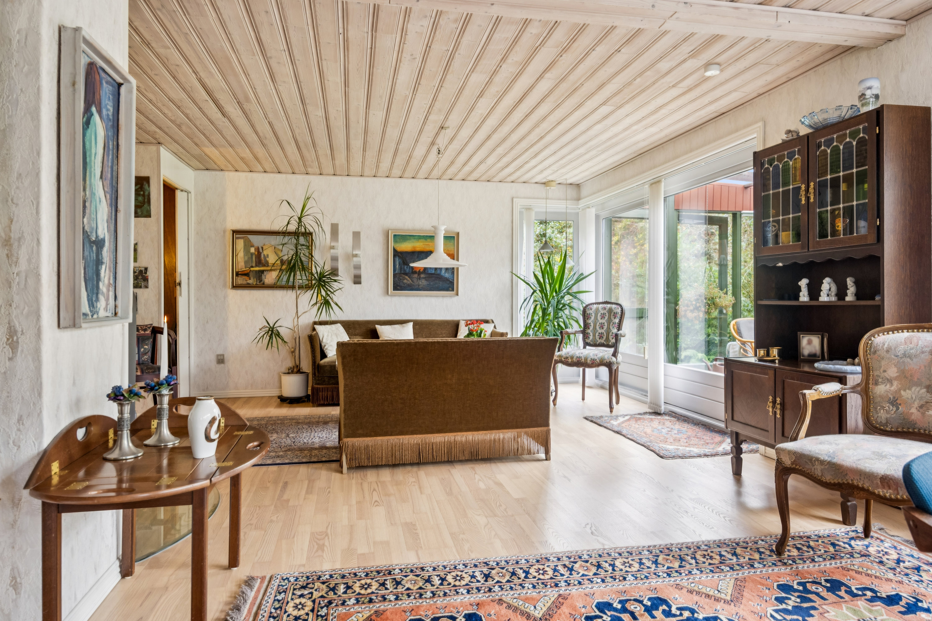 Fremhævet stue billede i fuldskærmstilstand. Billede af Snæbumvej 36B+A, Snæbum, 9500 Hobro