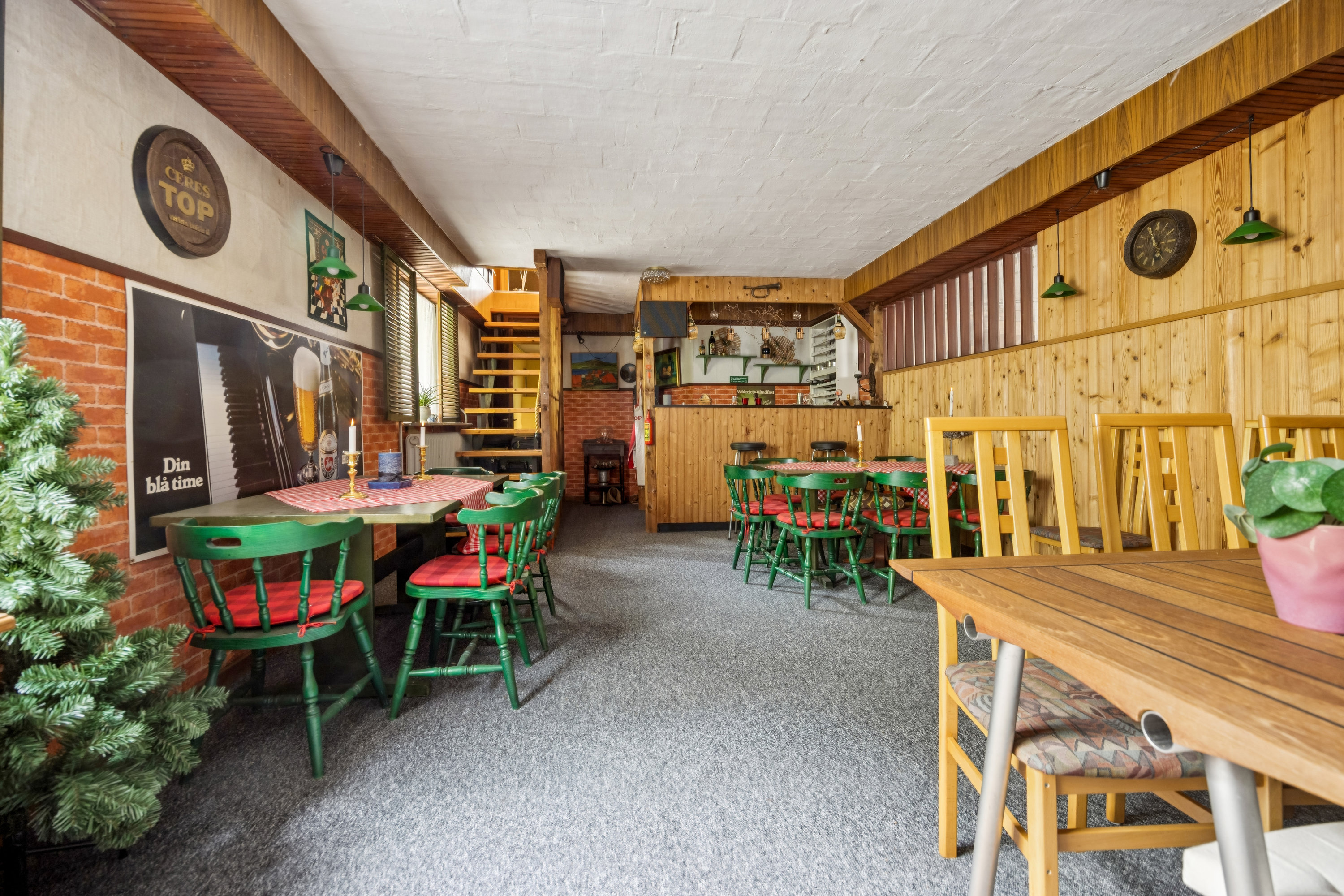 Fremhævet gildesal billede i fuldskærmstilstand. Billede af Snæbumvej 36B+A, Snæbum, 9500 Hobro