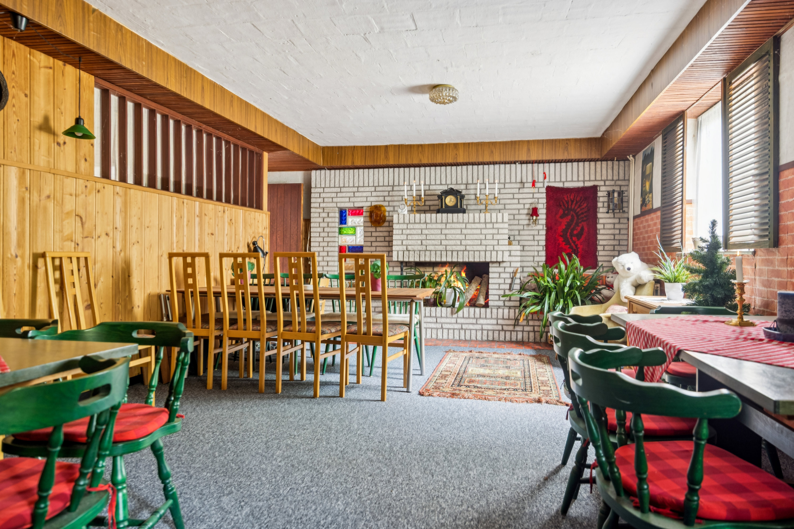 Fremhævet gildesal billede i fuldskærmstilstand. Billede af Snæbumvej 36B+A, Snæbum, 9500 Hobro