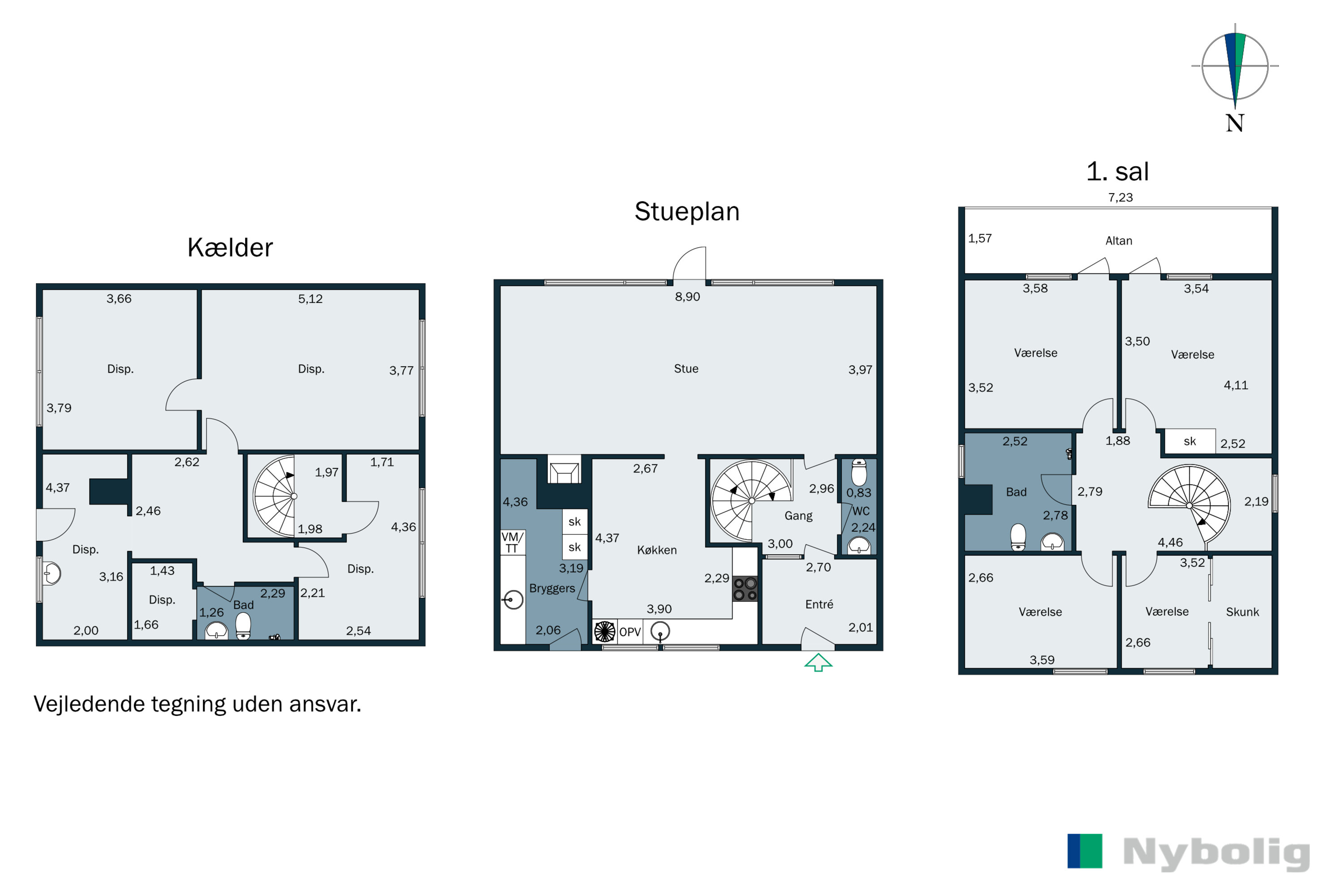 Plantegninger billede af Kastanielunden 48, 6705 Esbjerg Ø