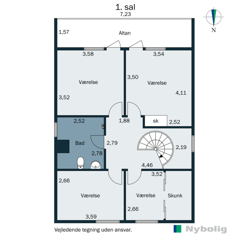 Plantegninger billede af Kastanielunden 48, 6705 Esbjerg Ø